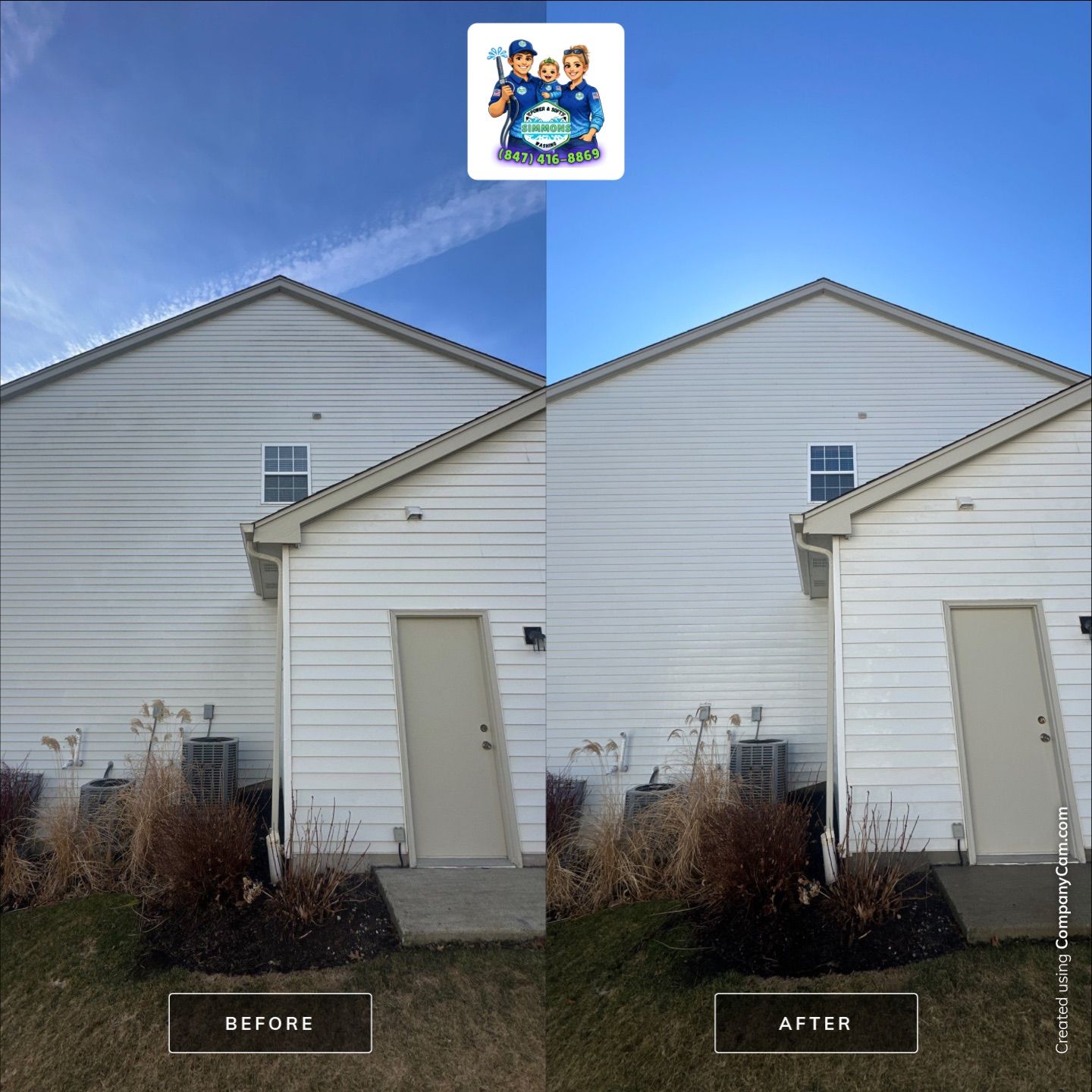 Project in Mundelein by Simmons Power & Soft Washing