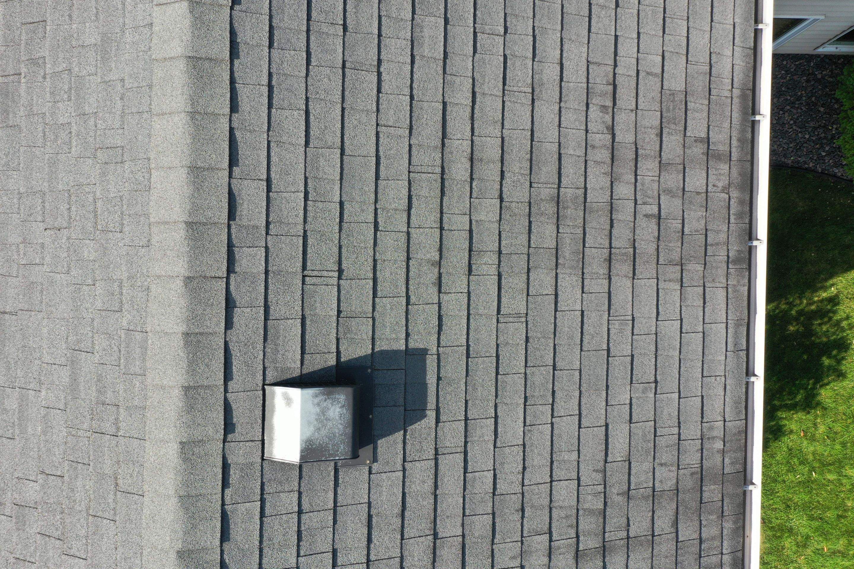 Residential Roofing Installation using Certainteed Landmark Moire Black by MODERN EXTERIOR SYSTEMS