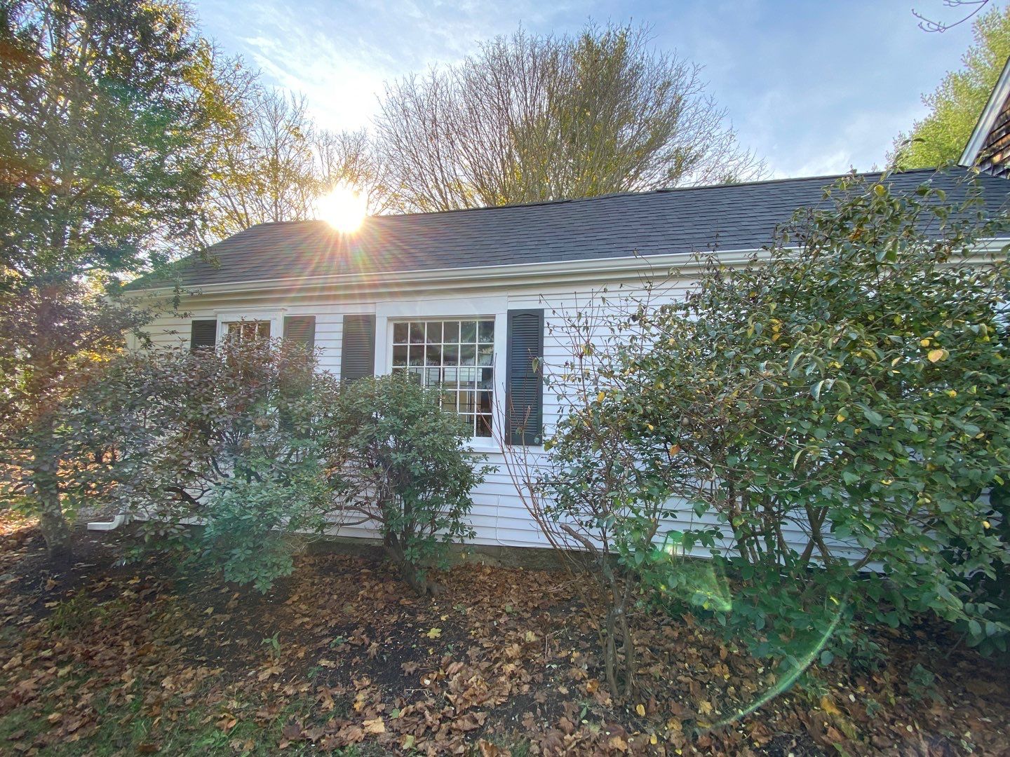 Marshfield, MA Gutter Installation using 5" K-Style Aluminum Gutter protected by Duo Pro by Gutter Pro Enterprises