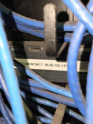 Structured cabling installation by CimaSolutions