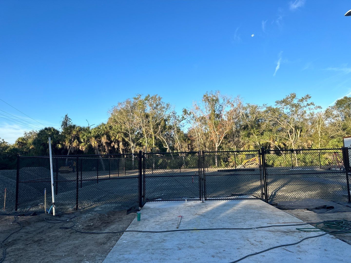 Chain-link Fence Installation using Chain-link Fence by Asap fence and gates, LLC