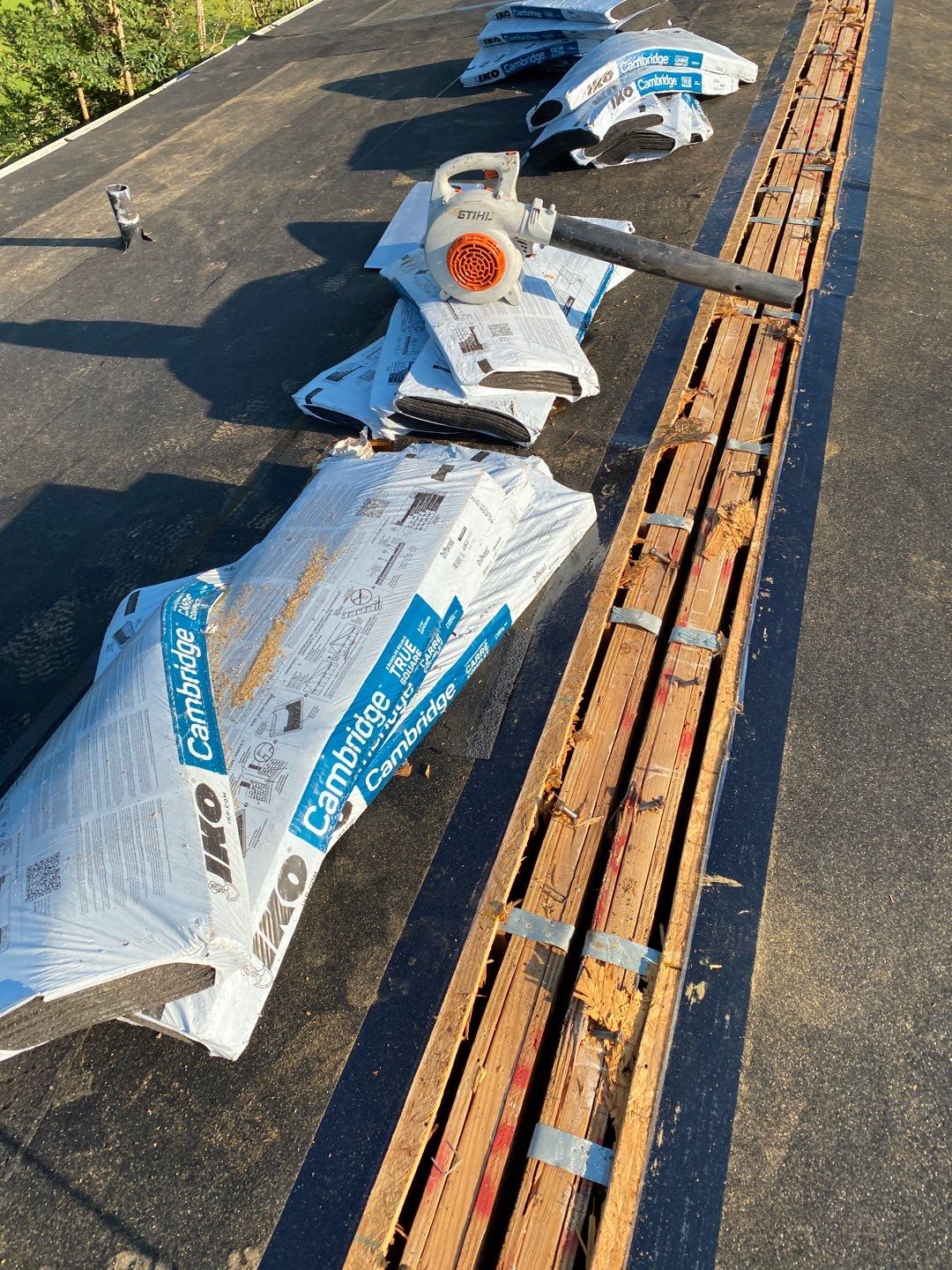 Commercial Roofing Installation using Roof Replacement by American Roofing & Construction LLC