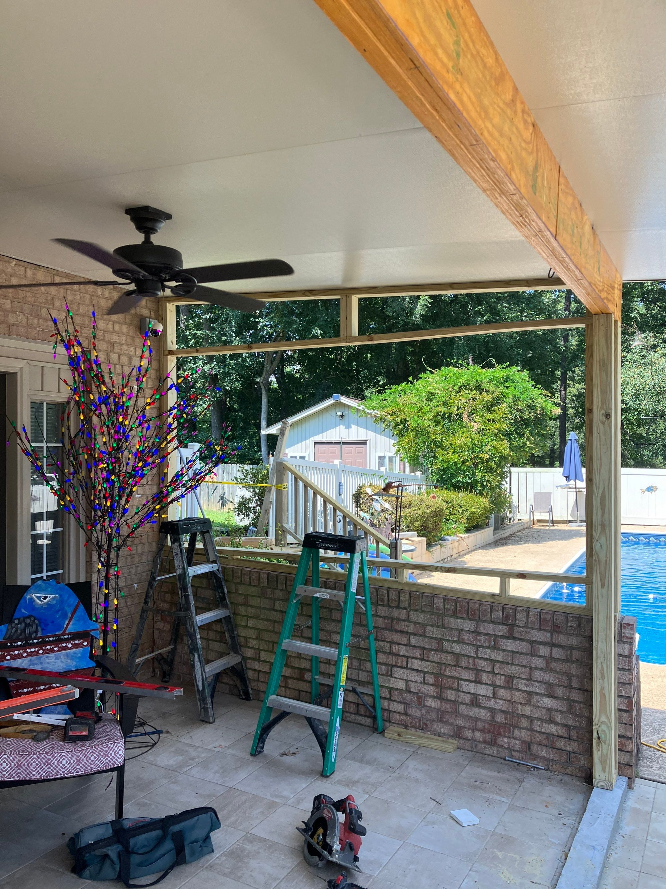 Window, Door, Deck, Custom Patio, Lower Sunroom by Clemmons Windows & Doors