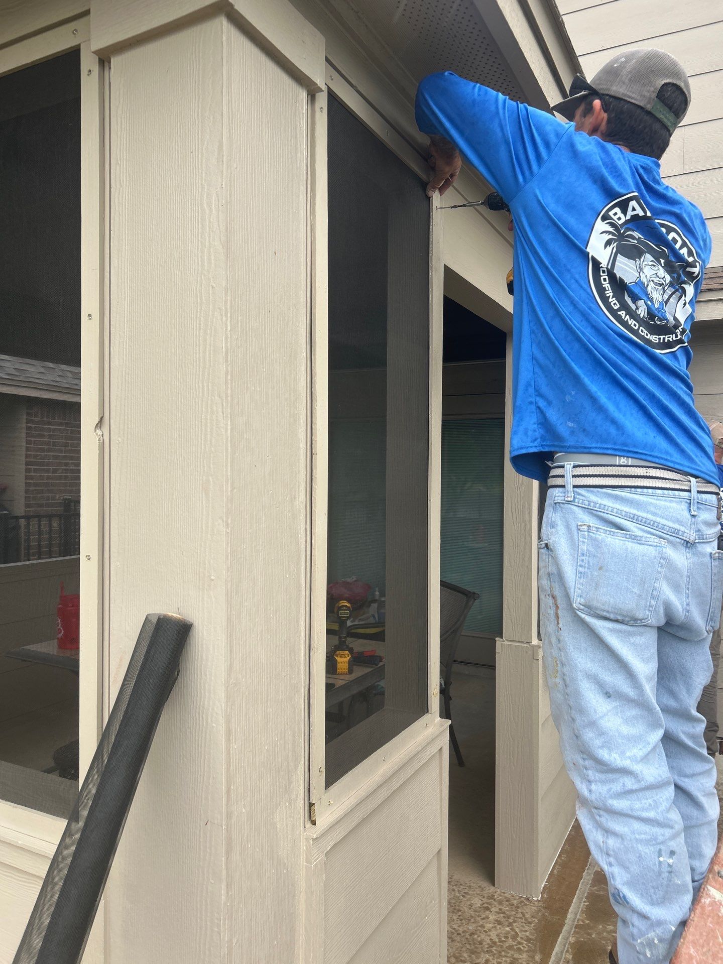 Man Shade by Bayfront Roofing and Construction