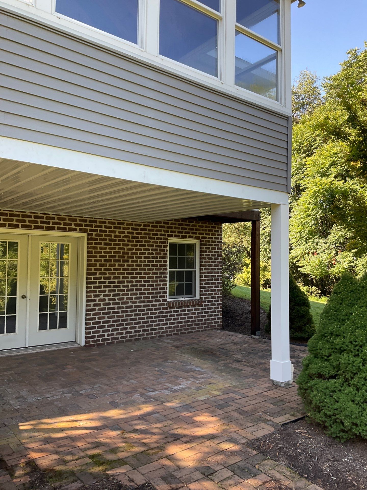 Full Vinyl Siding Replacement and Shingle Roof Install in Millersburg by Esh Builders