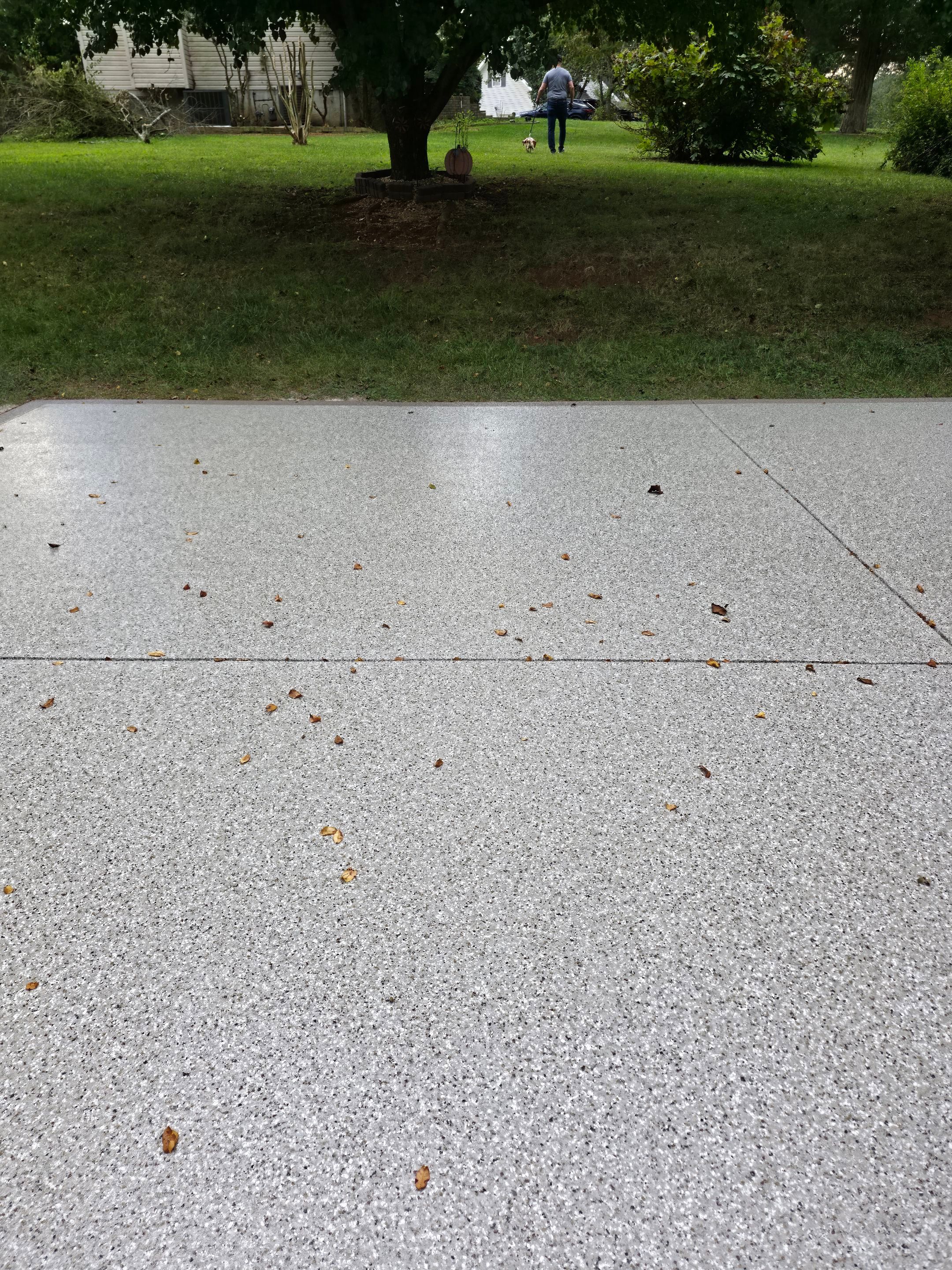 Driveway Using Creekbed and Garnet by Elite Floor Solutions