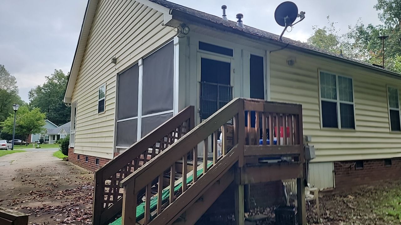 House Wash using cleaner by Power Wash Masters LLC