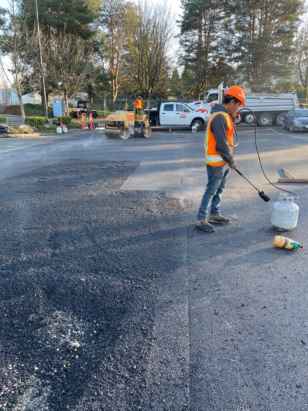 Tyler | Patch & Spot Repair and Curbing, Concrete & Asphalt Project by Jireh Asphalt & Concrete Inc 