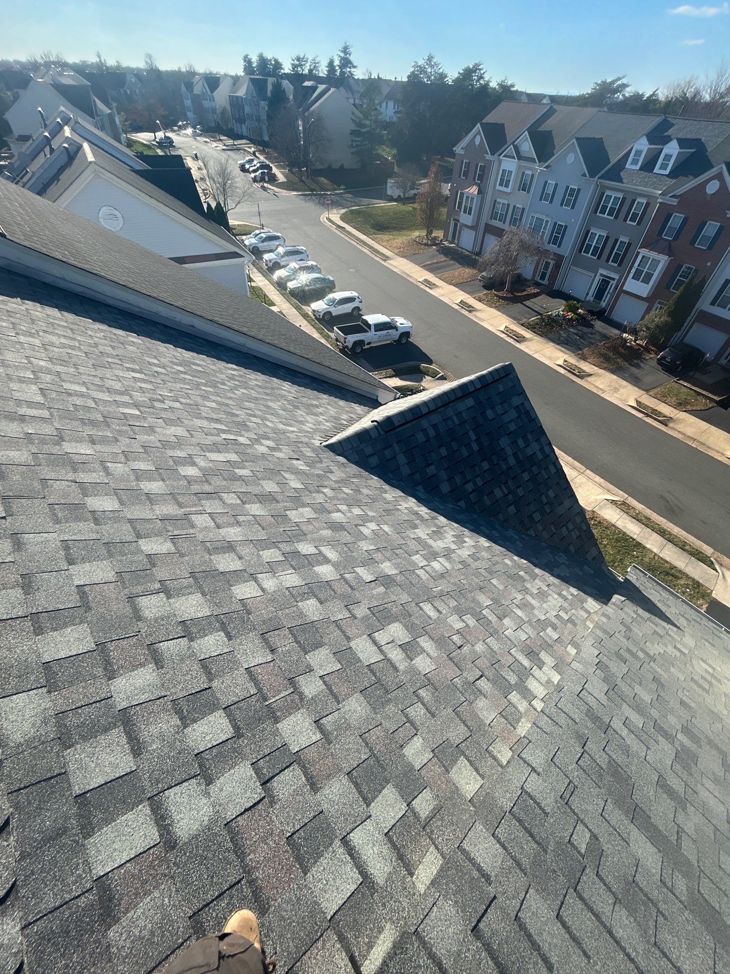 Bristow: Residential Roof Replacement with CertainTeed Landmark Pro in Max Def Colonial Slate by RM Banning, Inc.