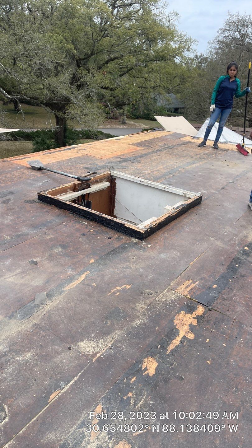 Residential Roofing Installation using Roof Replacement by American Roofing & Construction LLC