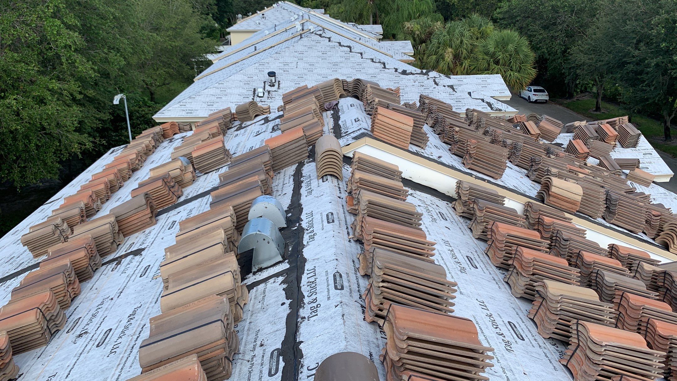 Residential Roofing Installation using Eagle Roofing Tile by BLUES BROTHERS ROOFING