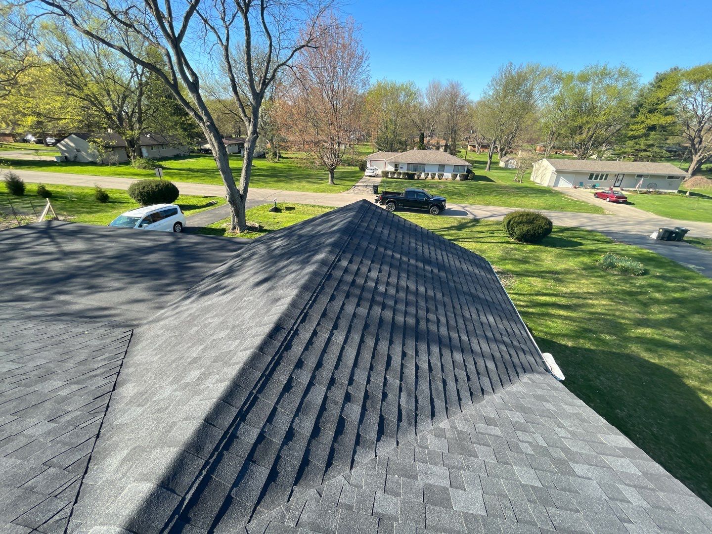Residential Roofing Installation Using Onyx Black Durations by WIW Enterprises Inc