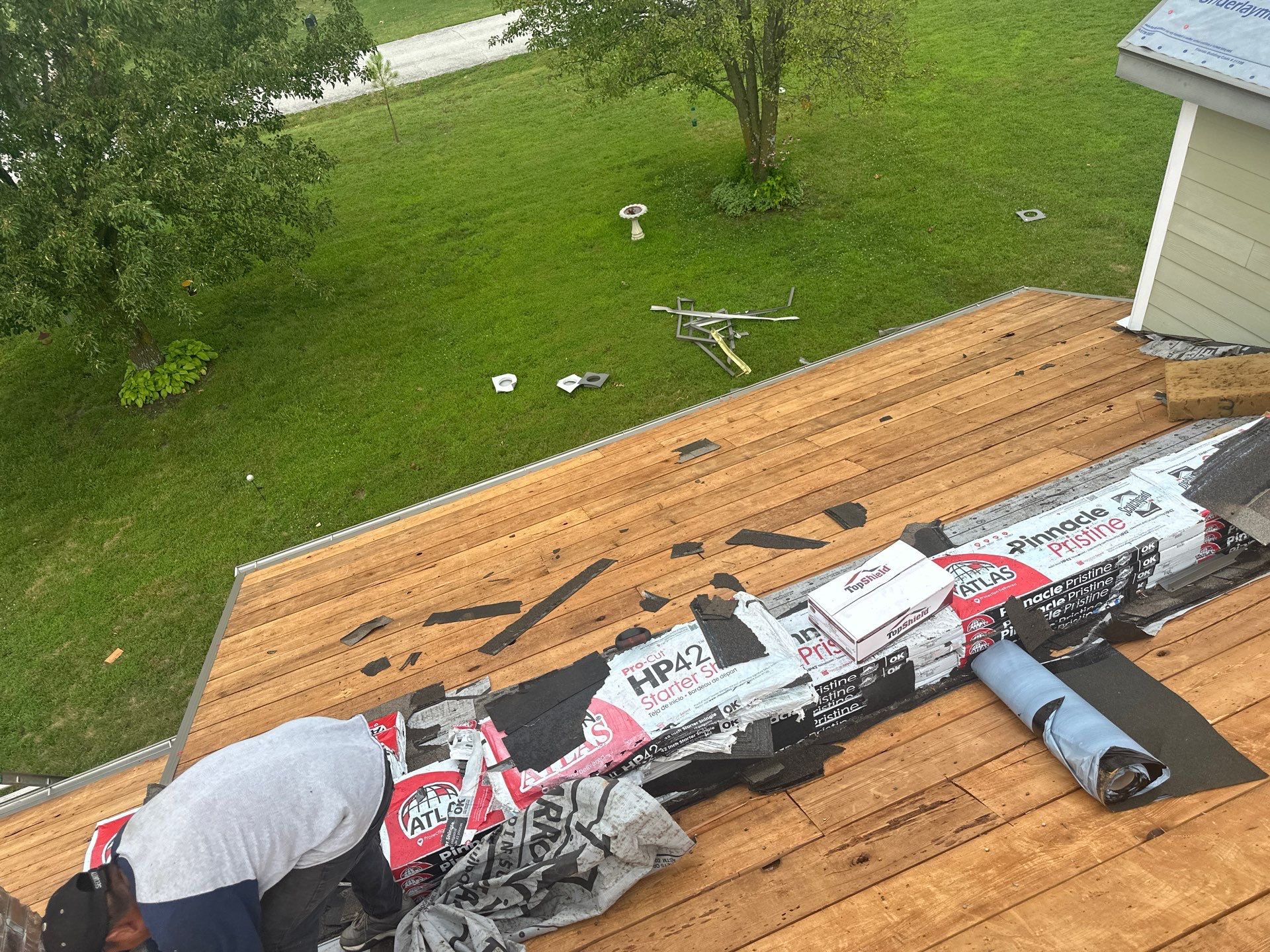 Residential Roofing Install - Atlas Pinnacle Pristine W/ Scotchguard - Color Heather  by Titan Commercial & Residential Roofing 