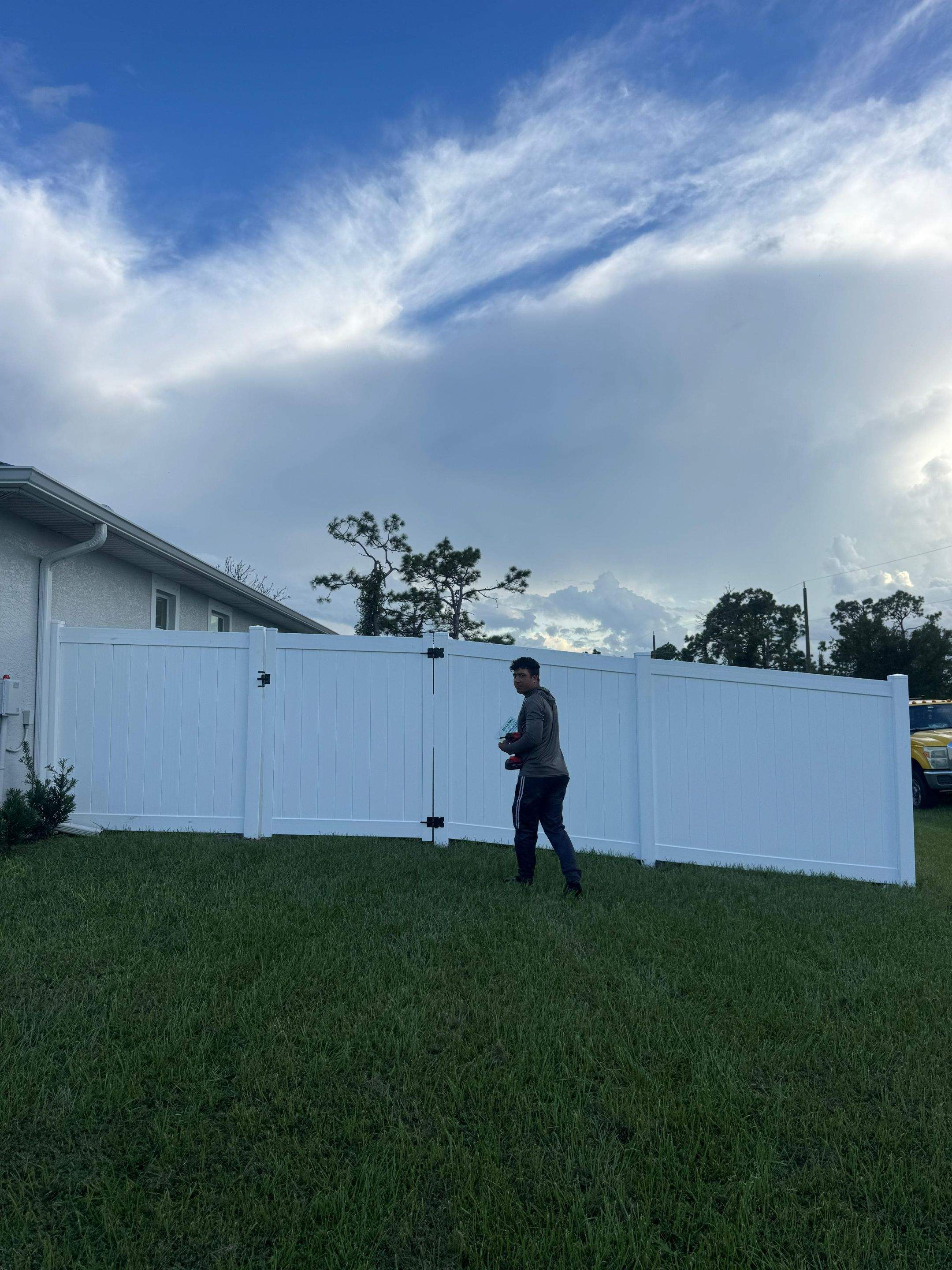 Vinyl Install in Placida by True Fence LLC