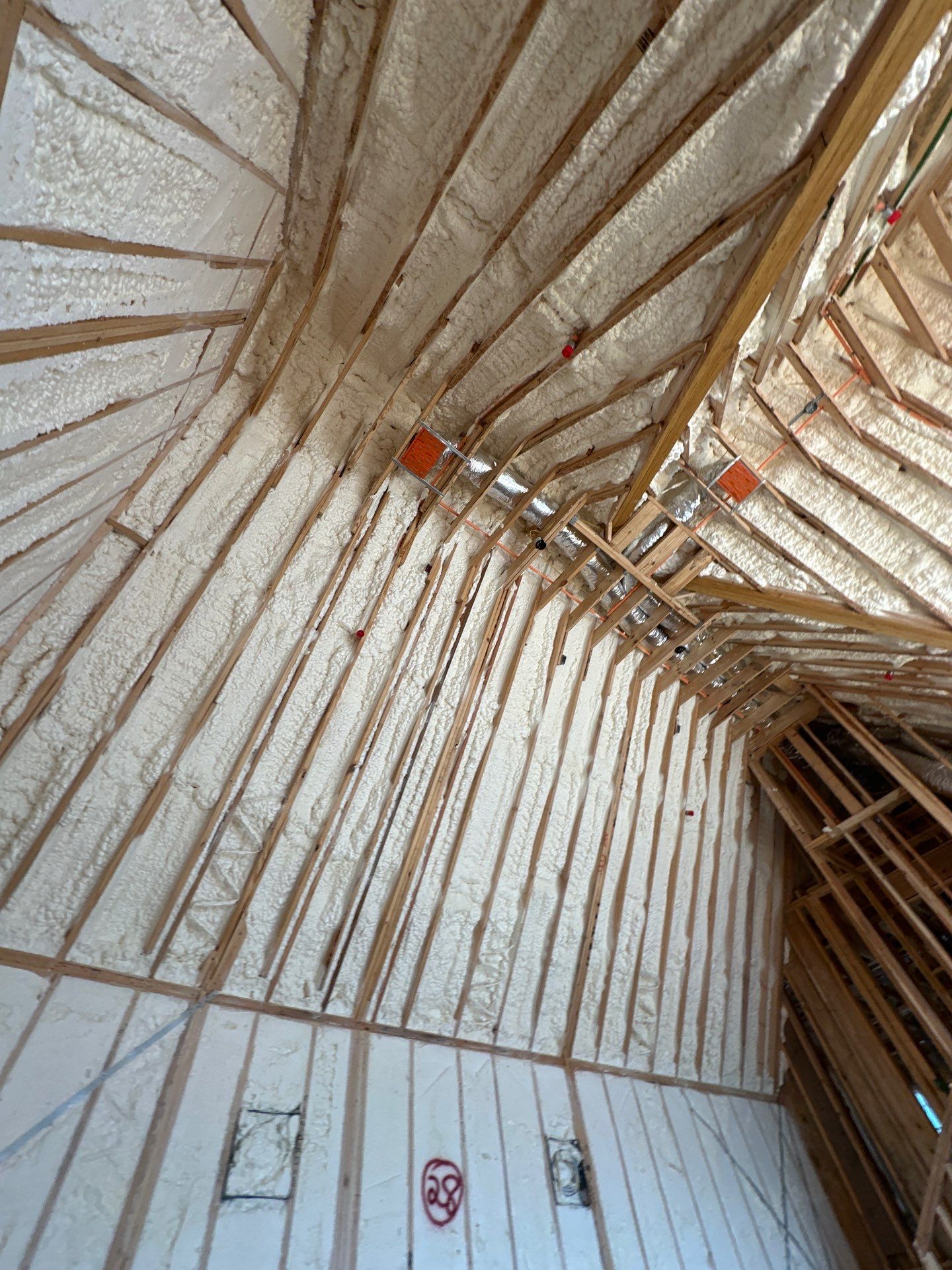 Full encapsulation open cell foam Dallas TX by Apex Insulation Solutions