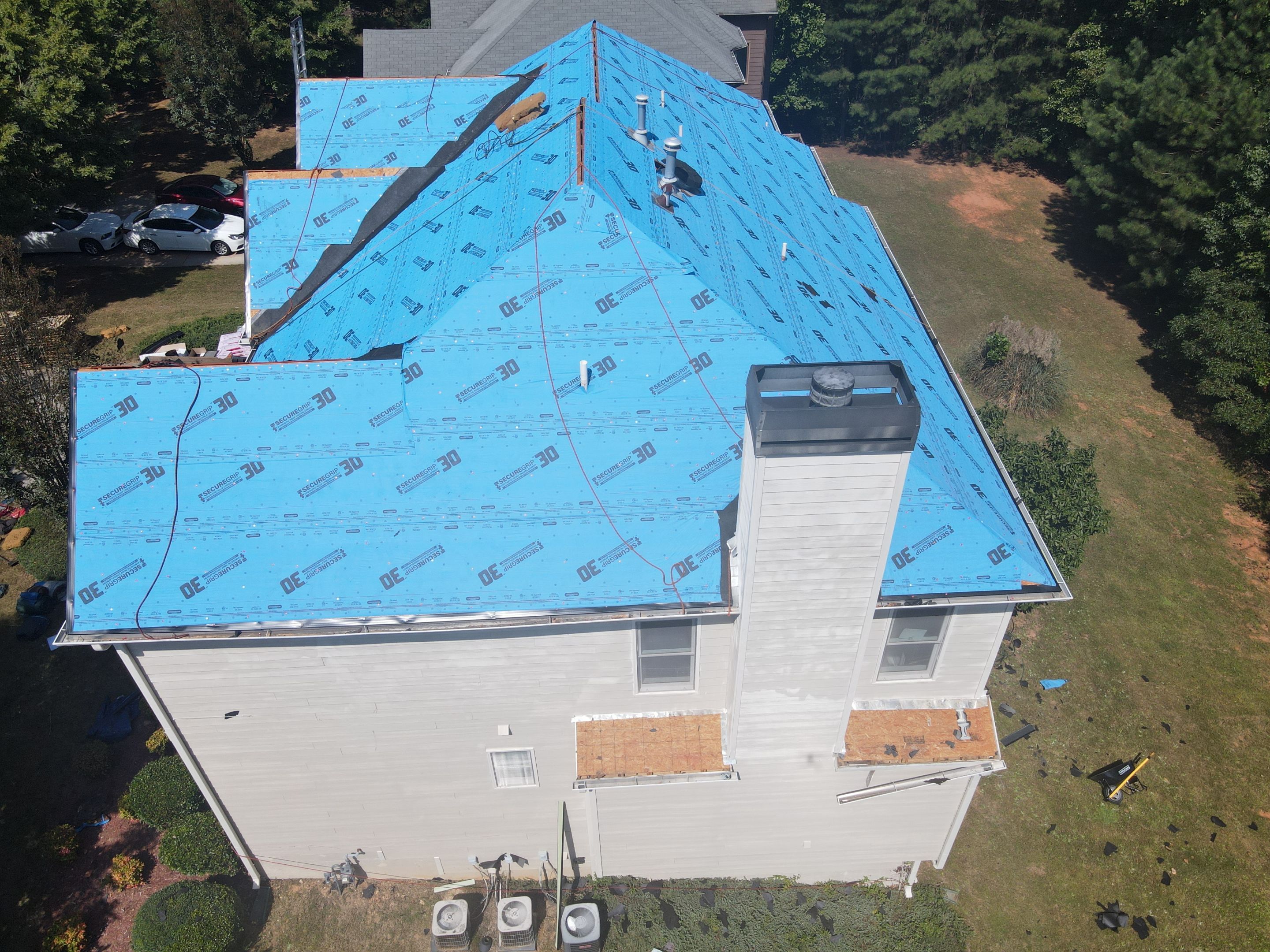 Residential Roofing Installation using Owens Corning by Inspector Roofing and Restoration