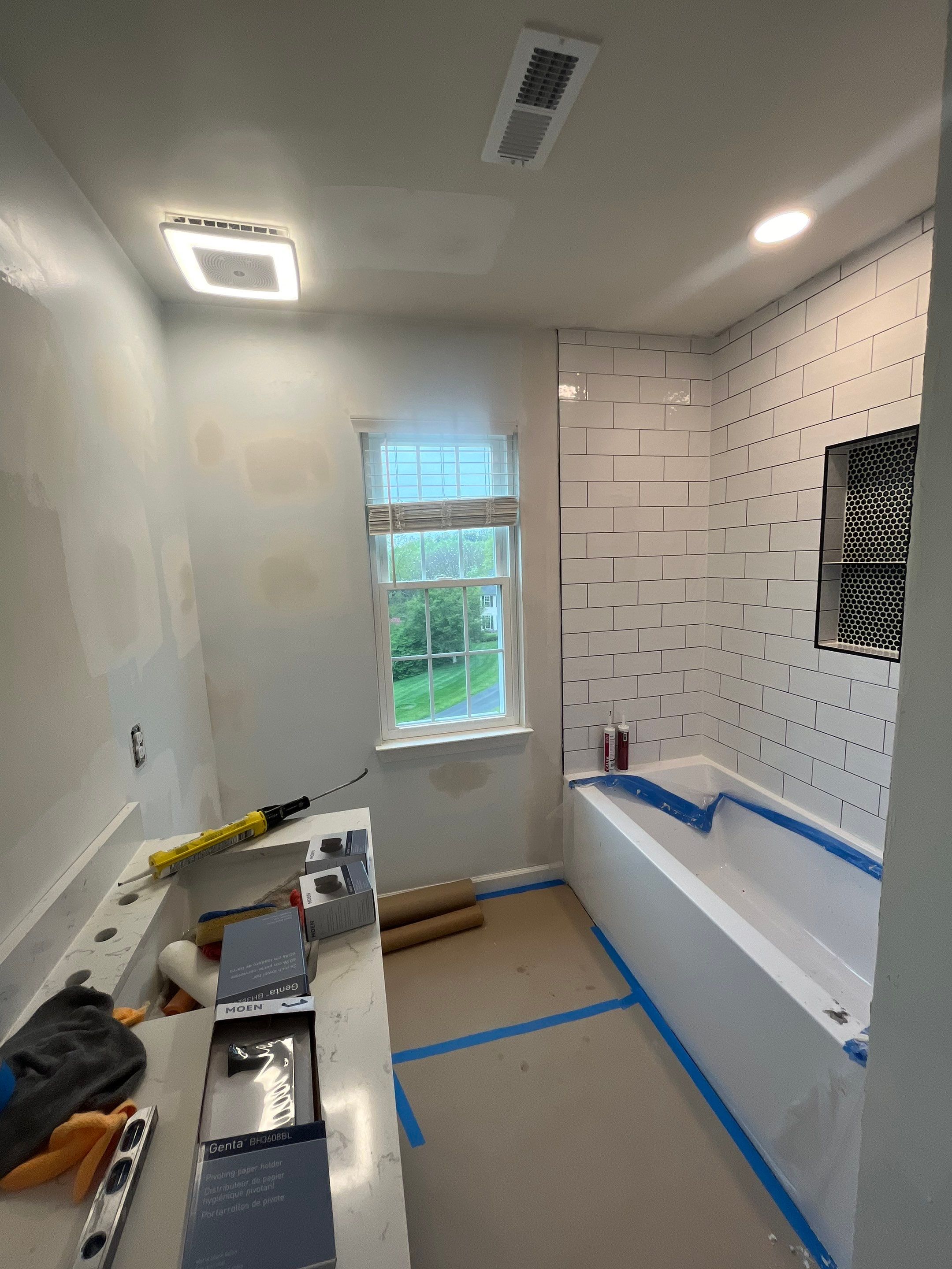 Bathroom Project in Marriottsville by Bec Construction Llc