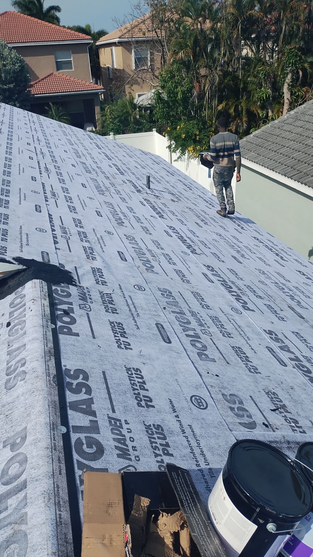 Residential Roofing Installation using WestLake Roofing Tile by BLUES BROTHERS ROOFING