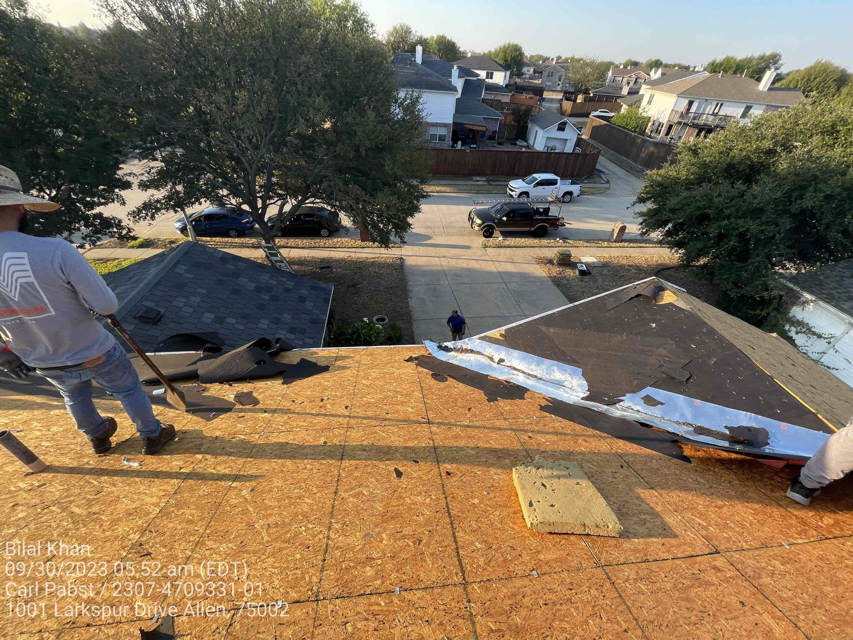 Project in Allen by Zeus Exteriors