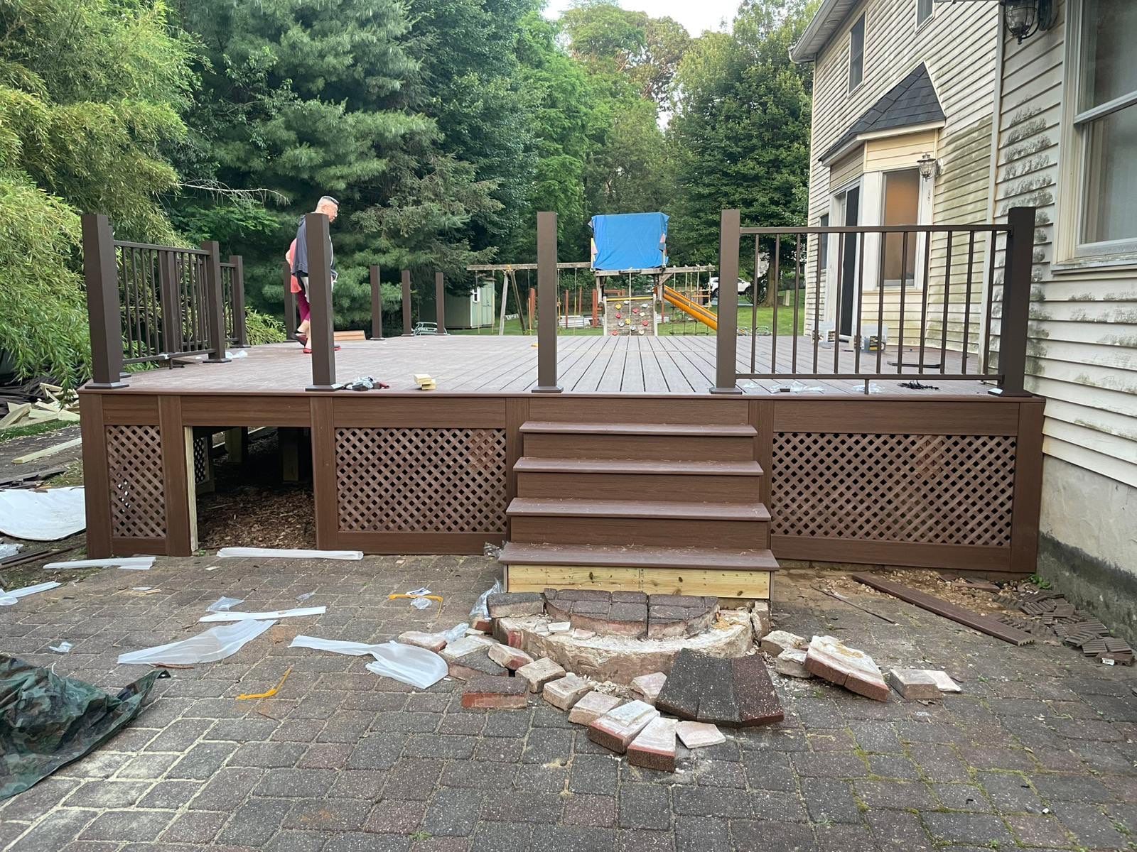 Project in Middletown Township by deck guardian