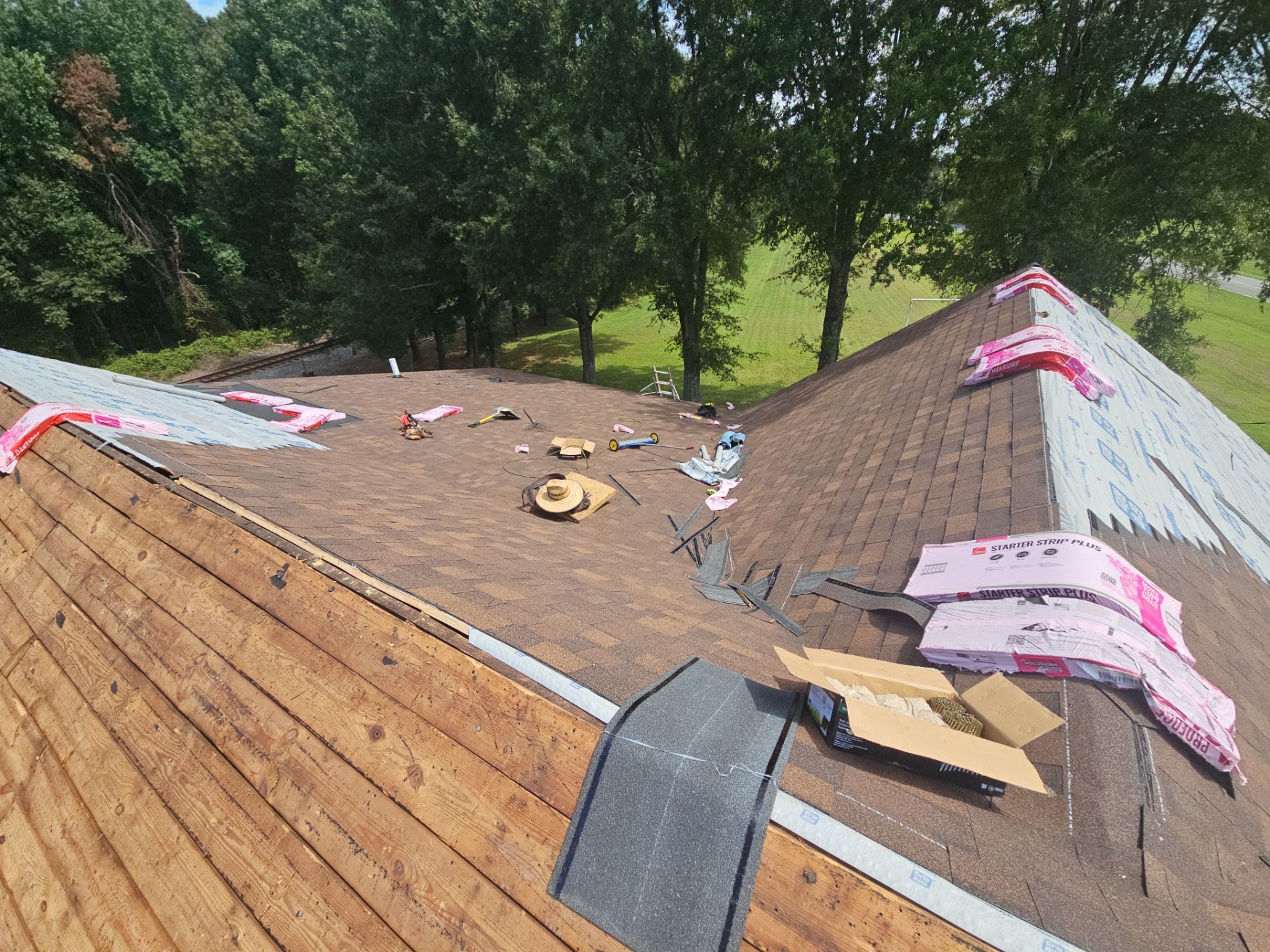 Church roof by BROCK BUILDERS