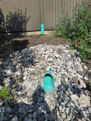 Downspout Extension Installation