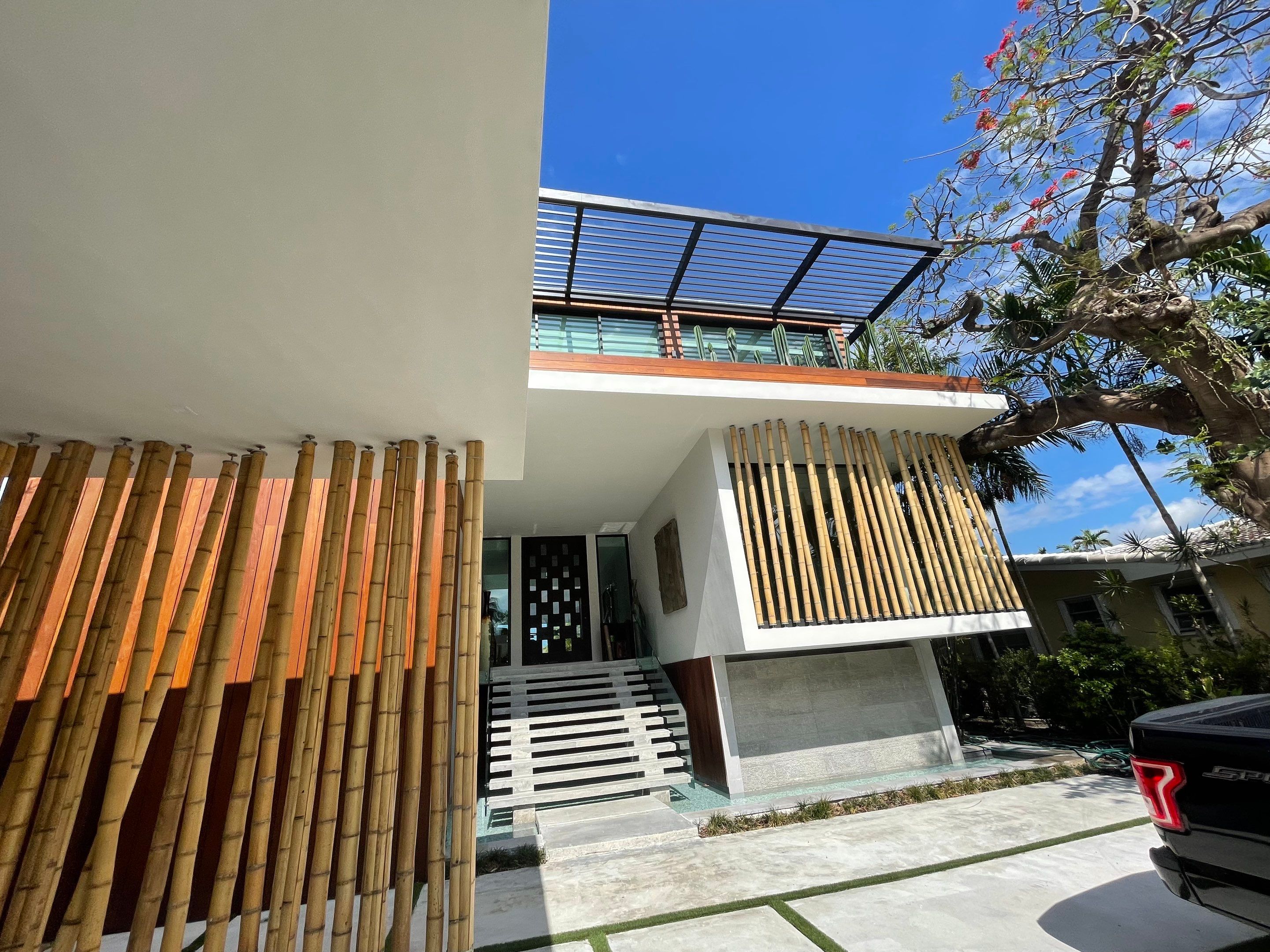 Custom Home in Miami Beach by Toledo Iron Works