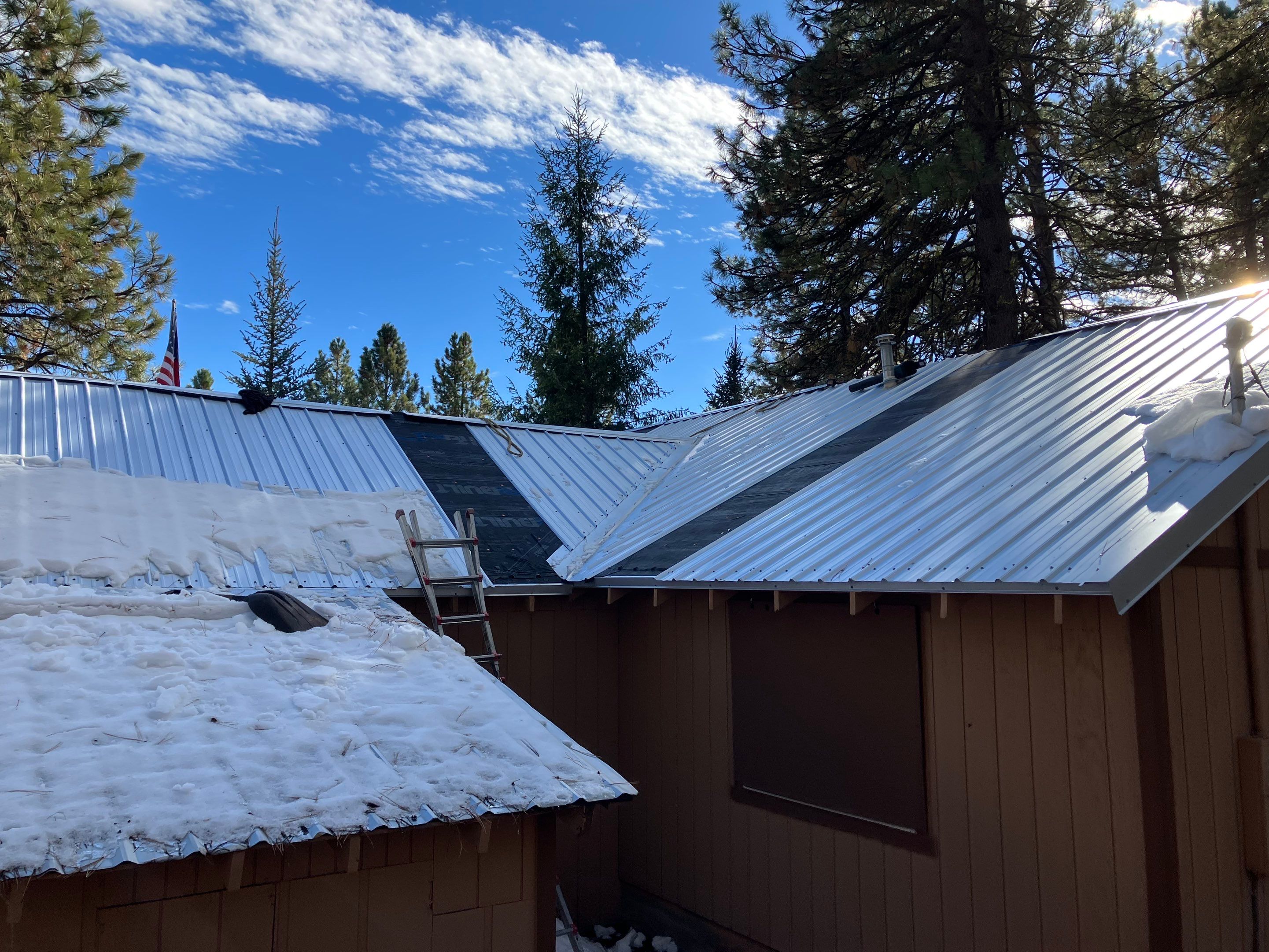 Idaho City, ID., Residential Roofing Installation using Galvanized Steel by ID Roofing LLC