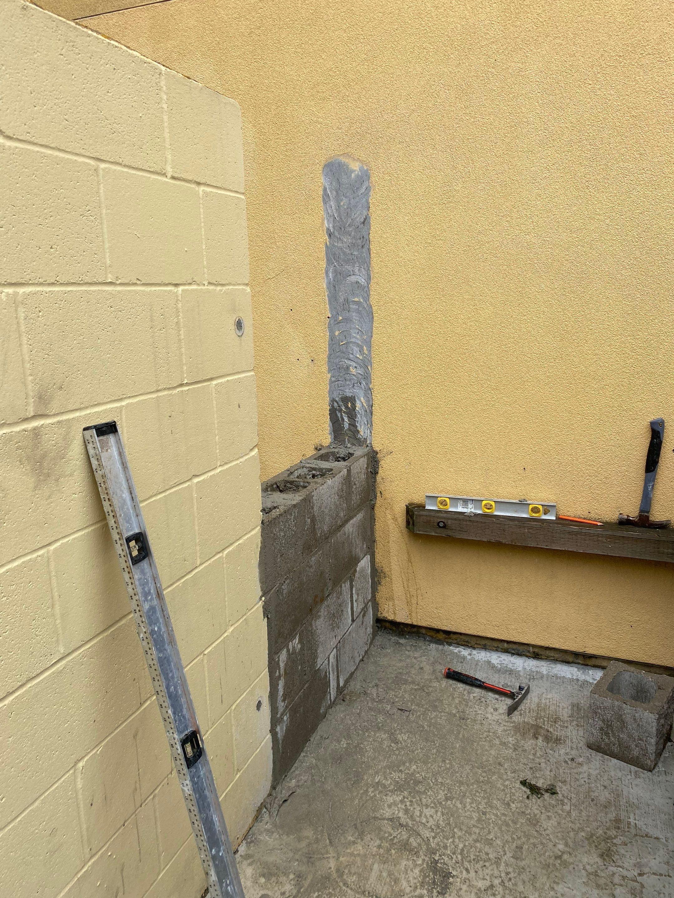 2868 - CMU Infill by MV General Construction, LLC