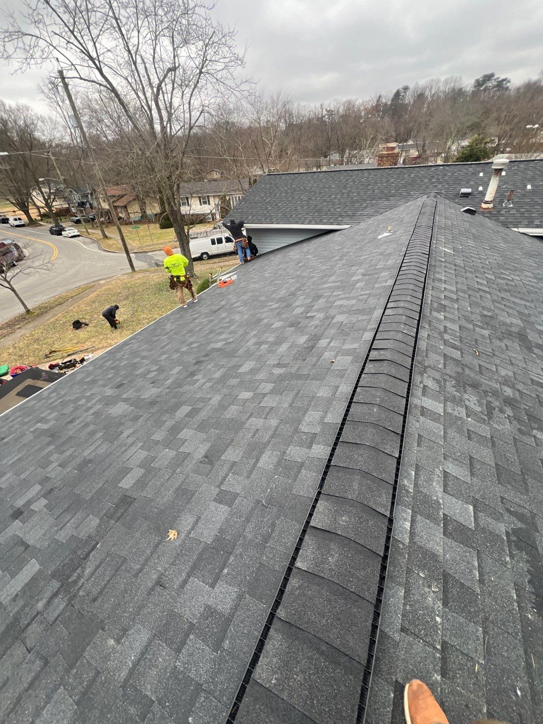 Estate Gray Shingles by Reimagine Roofing