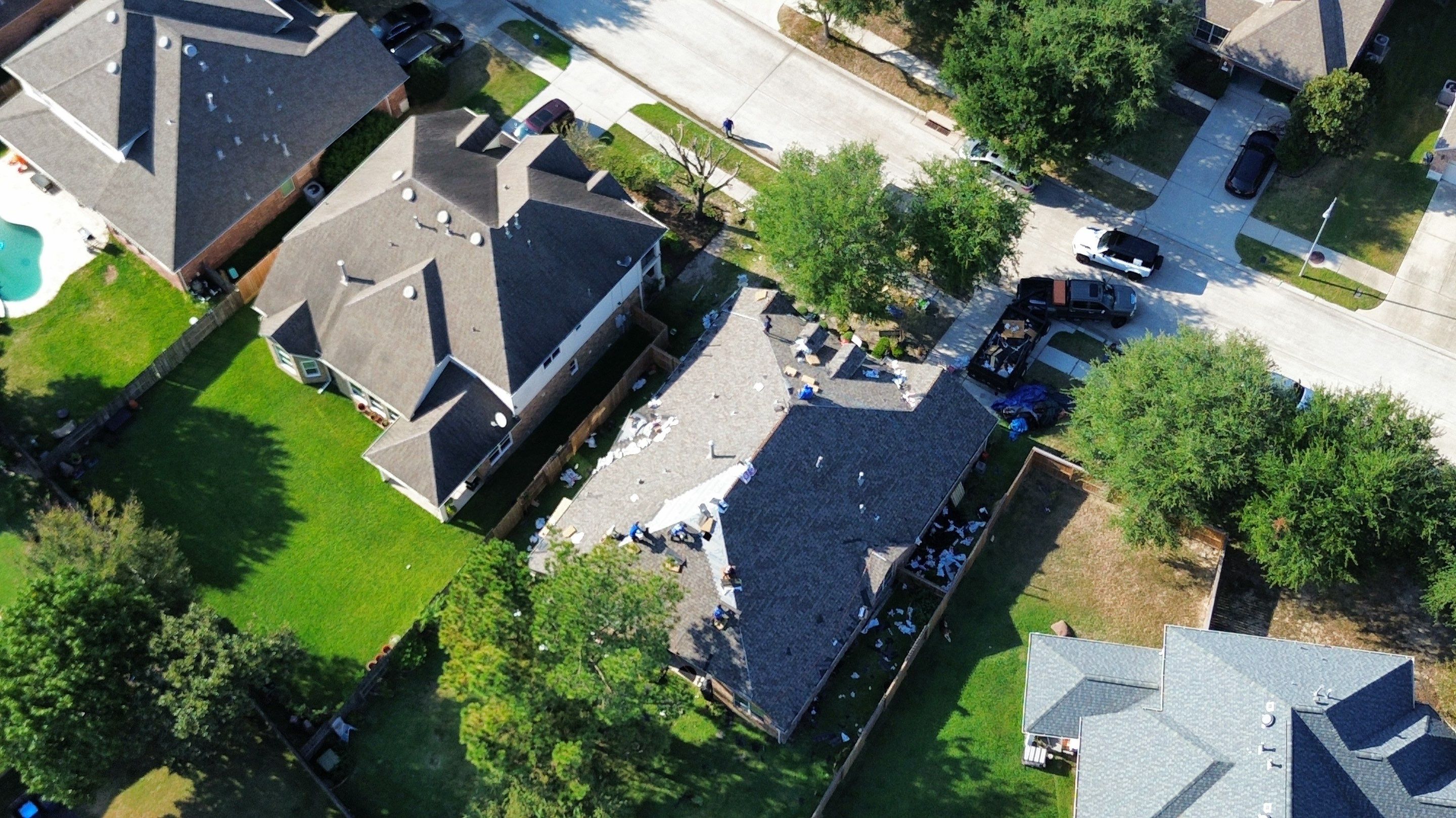 Roof Remplacement with Atlas shingles by CAP Roofing and Construction LLC