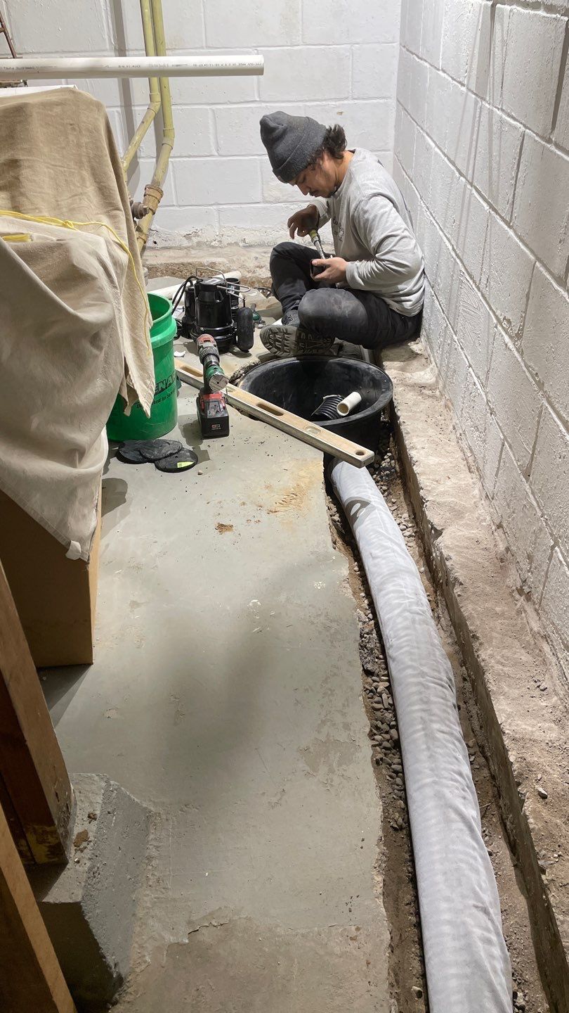 Basement Waterproofing in Crystal by Waterproofing Northeast