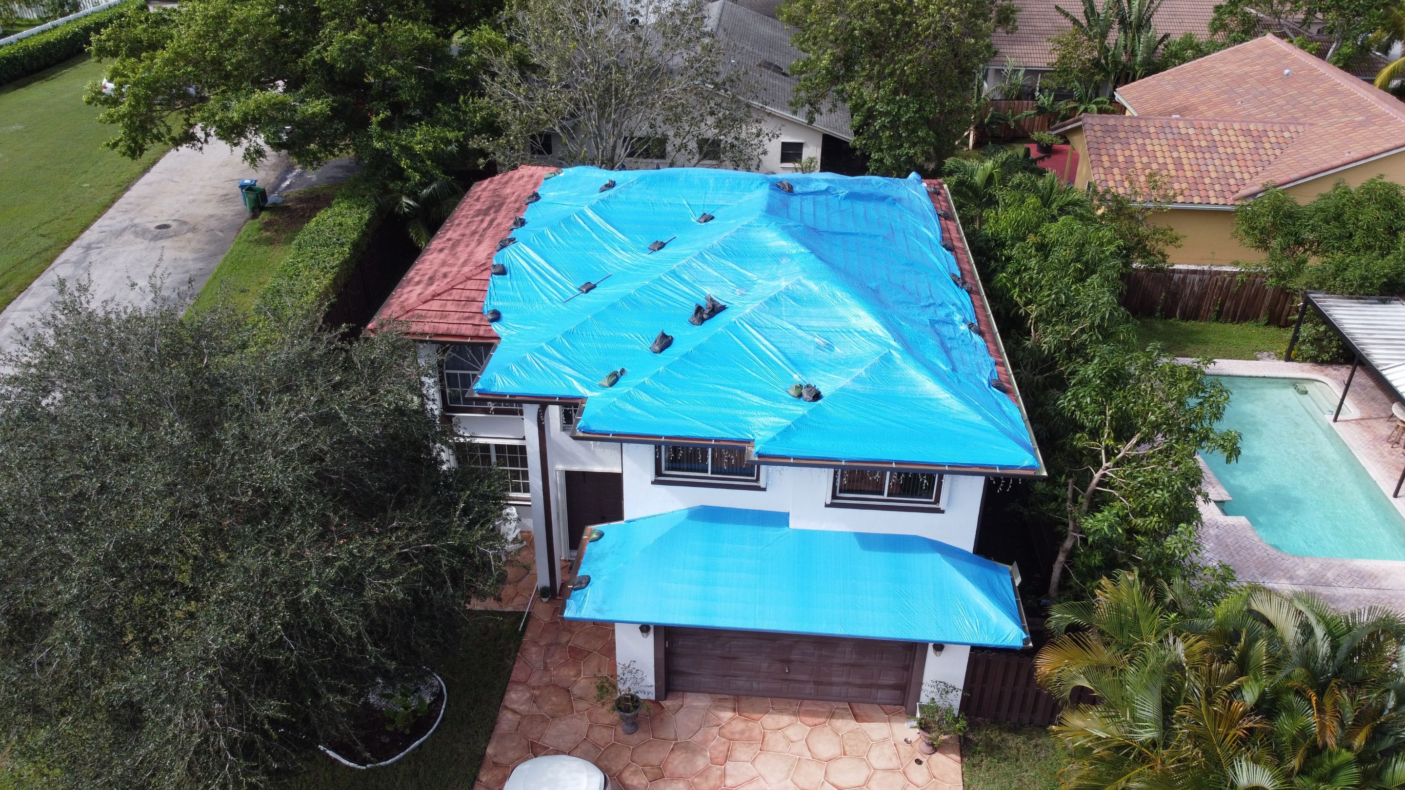 Residential Roofing Installation using Eagle Roofing Tile by BLUES BROTHERS ROOFING
