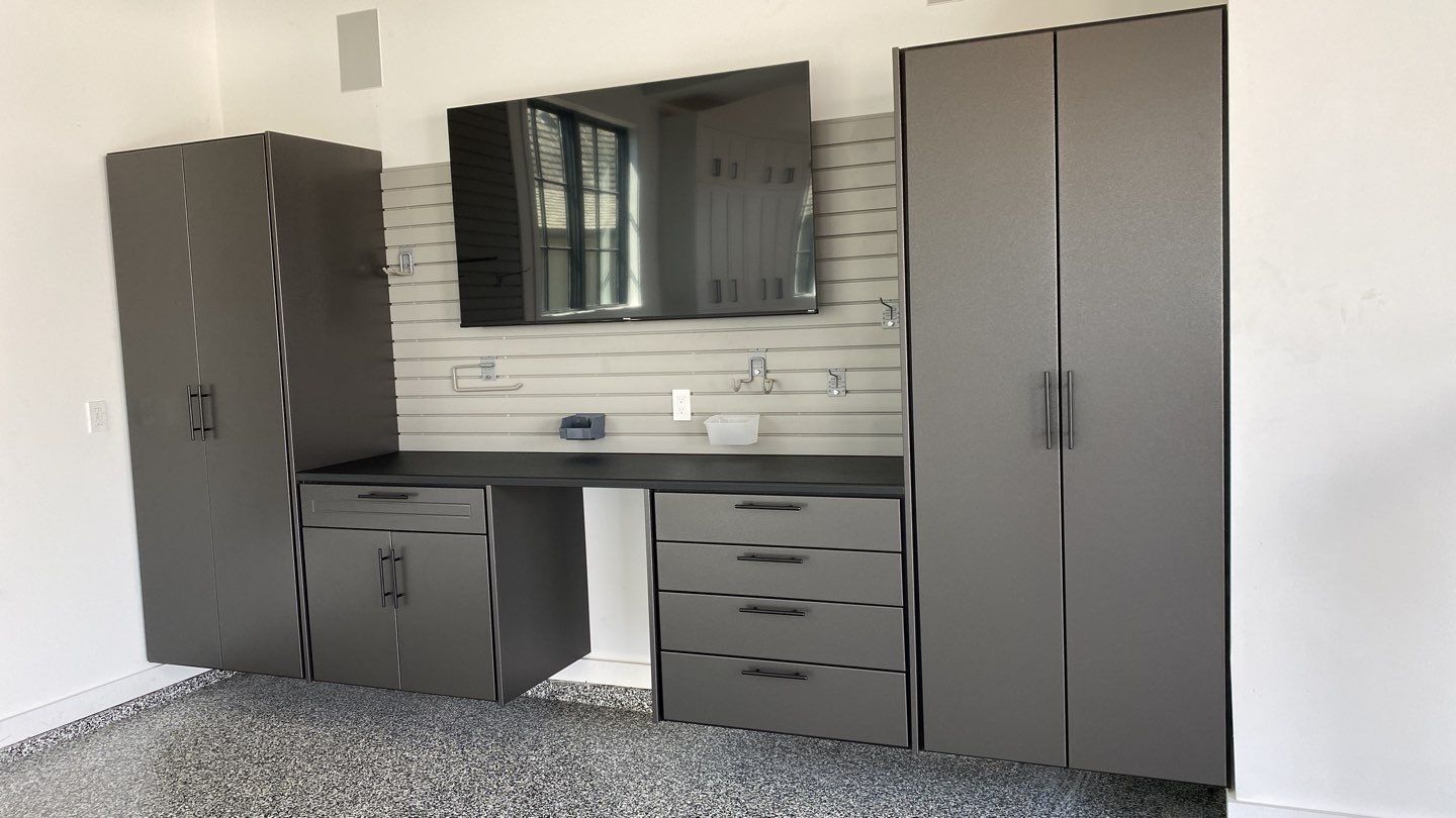 Rob N. upgrades his new garage! by Banner Garage