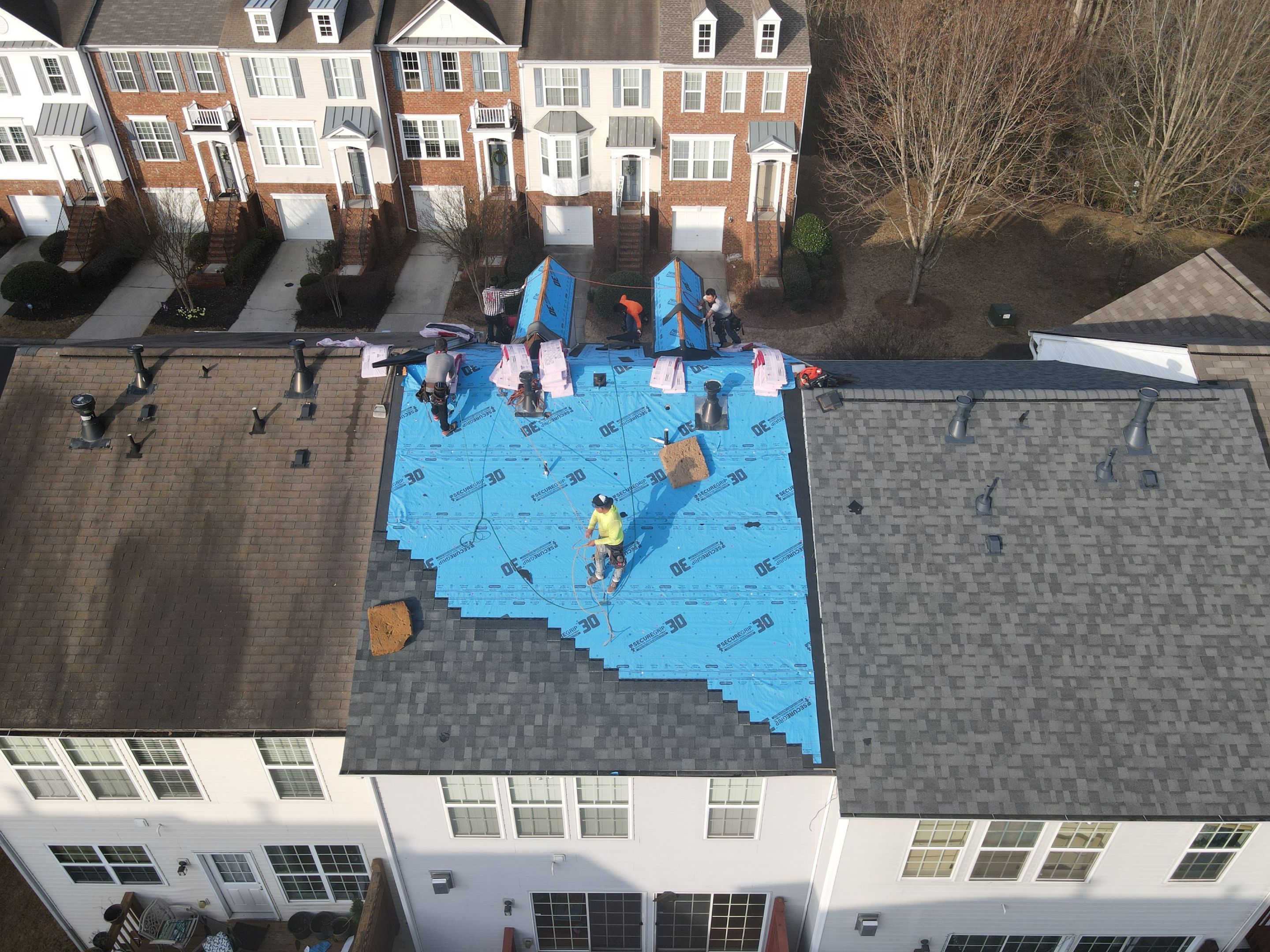 Oakridge TruDef Estate Gray Residential Roofing Installation by Inspector Roofing and Restoration