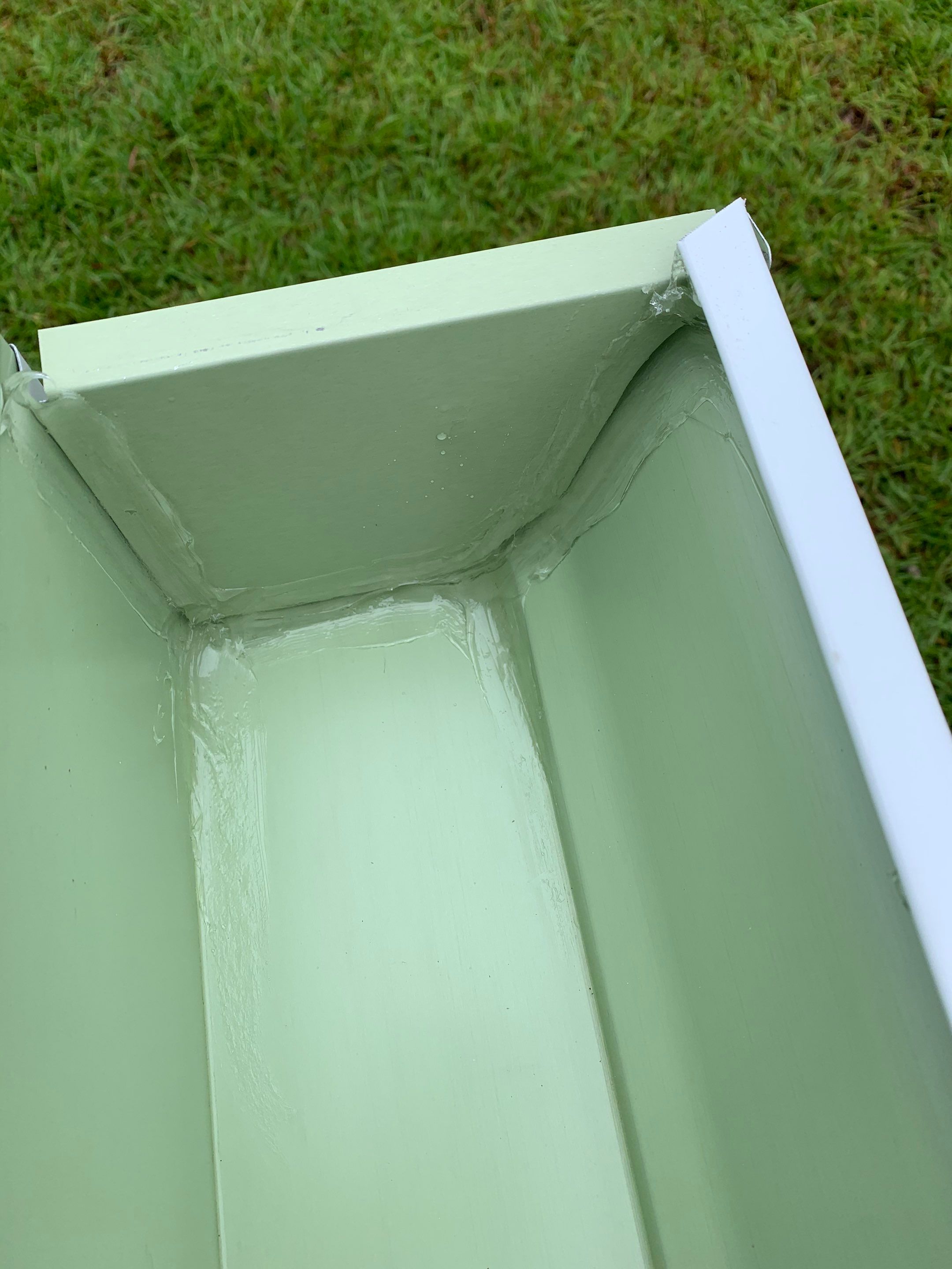 K-Style Seamless Gutter Installation using 6 Inch Seamless Gutters in Milton FL by Gutter Professors