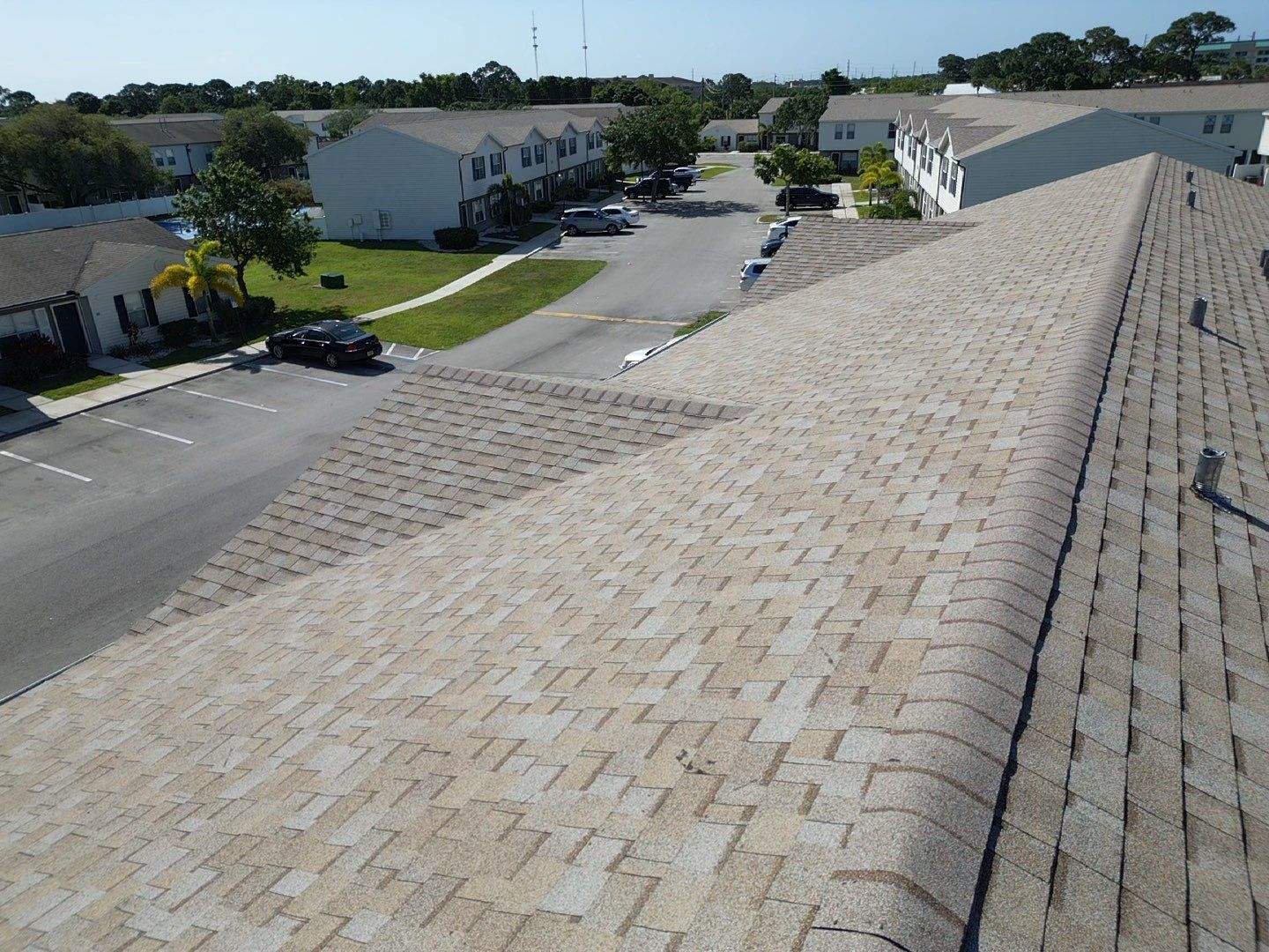 Apartment Complex Shingle Roof Replacement by Sailfish Roofing