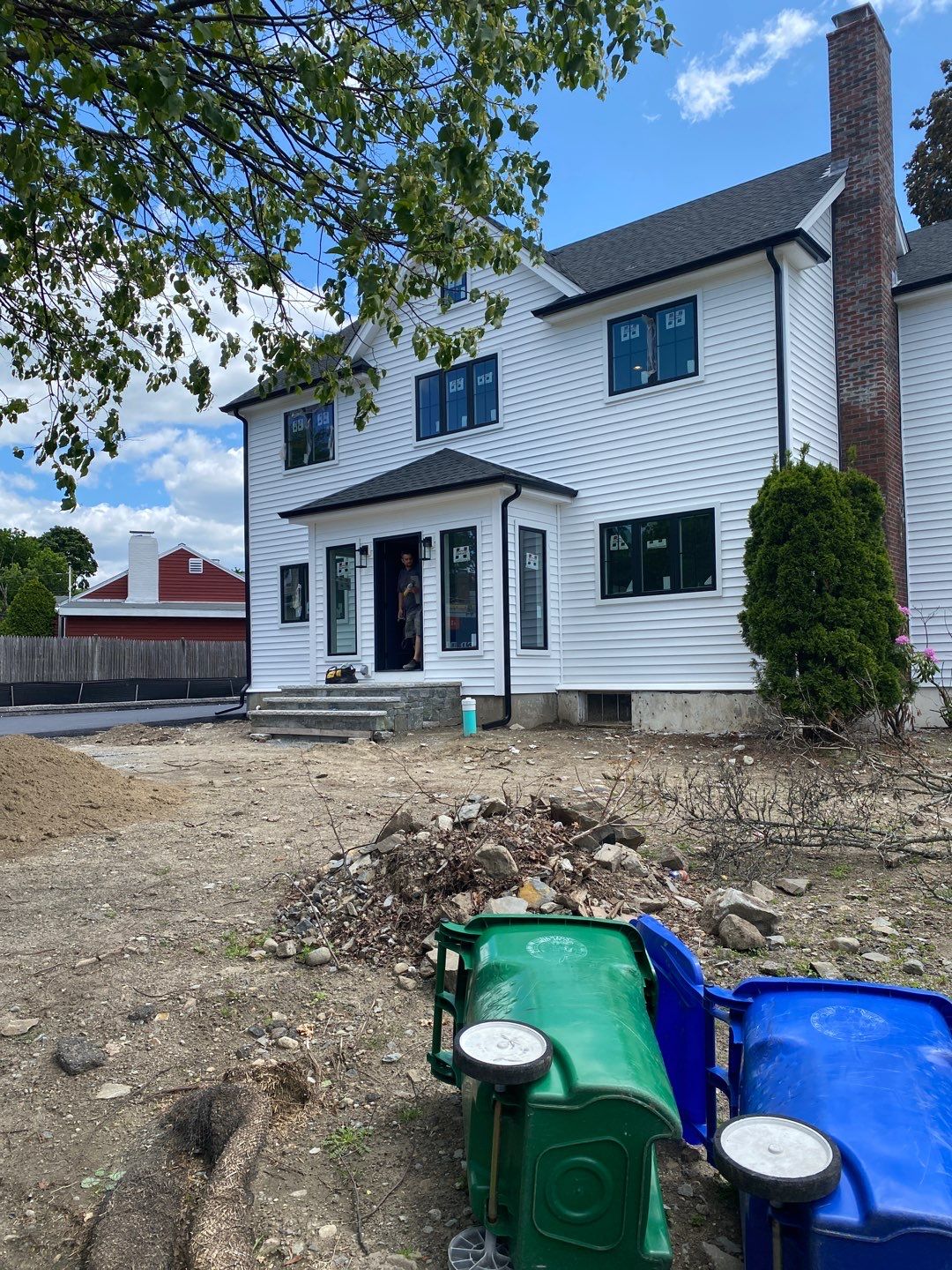 Gutter Installation using 5" K-Style Aluminum Gutter in Waban, MA by Gutter Pro Enterprises