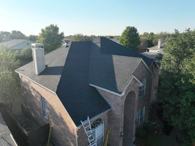 Residential Roofing Installation using GAF Timberline HDZ Charcoal