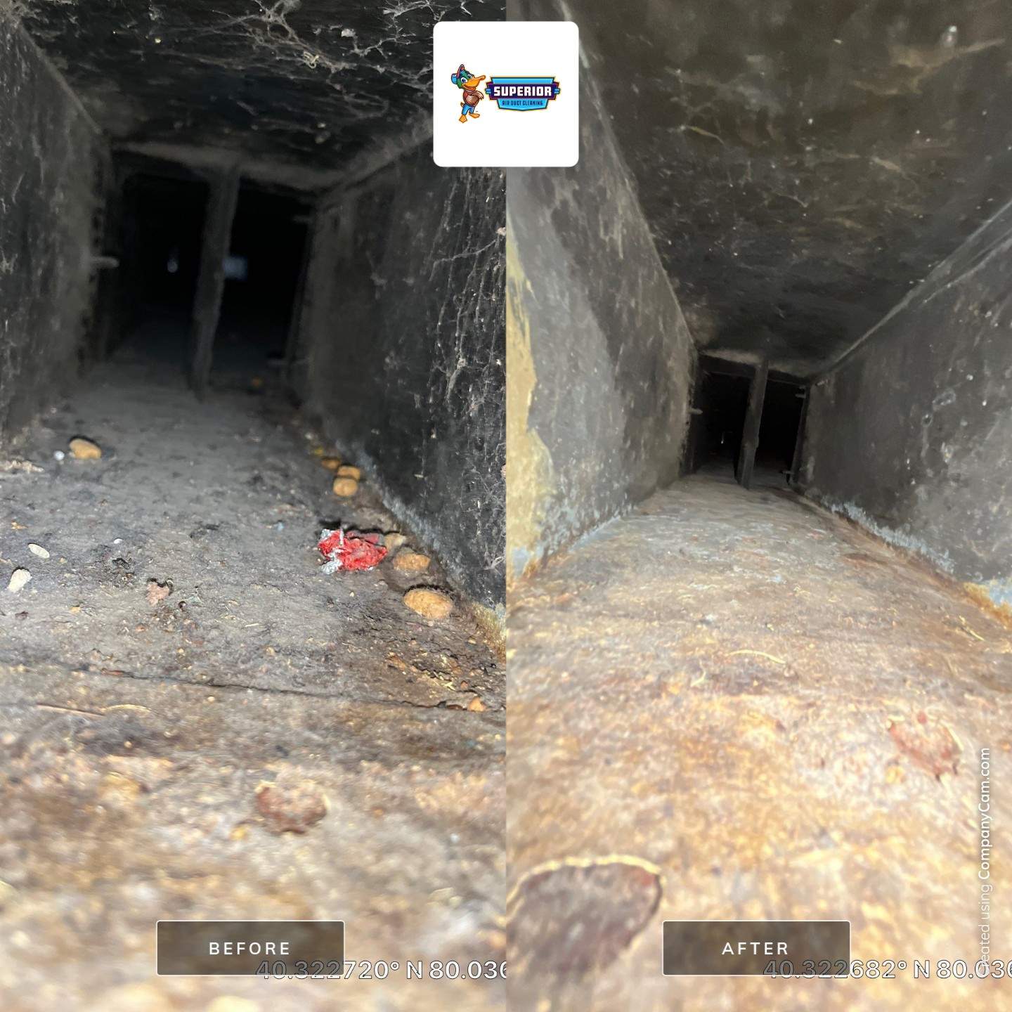 Air Duct Cleaning With a Vacuum Truck in Bethel Park, PA by Superior Air Duct Cleaning