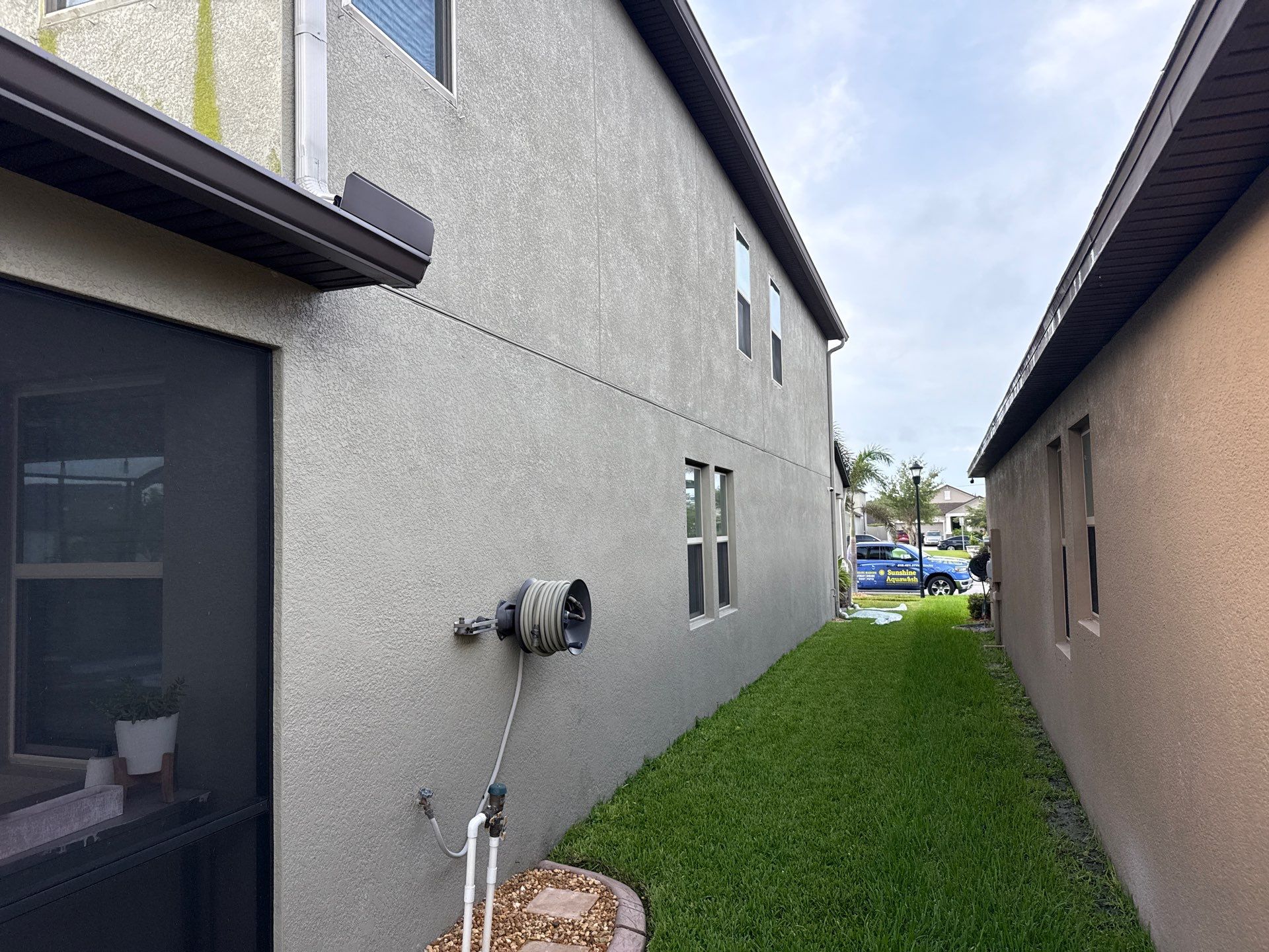 2-Story Asphalt Shingle Roof Cleaning & House Wash – Cypress Mill, Sun City Center, FL by Sunshine AquaWash