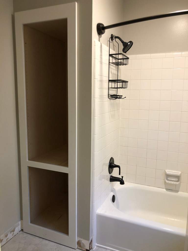 Russet Master Bath by Pillar and Pine