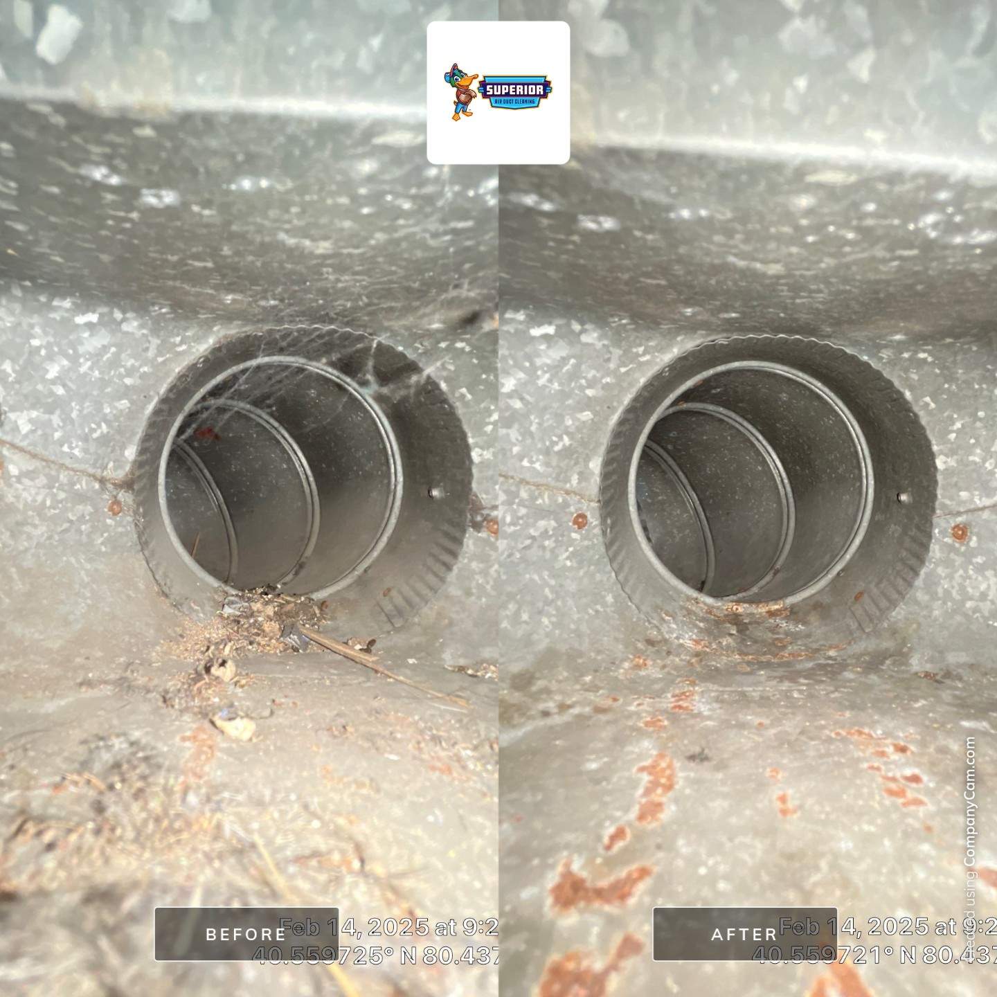 Air Duct Cleaning With a Vacuum Truck in Hookstown, PA by Superior Air Duct Cleaning