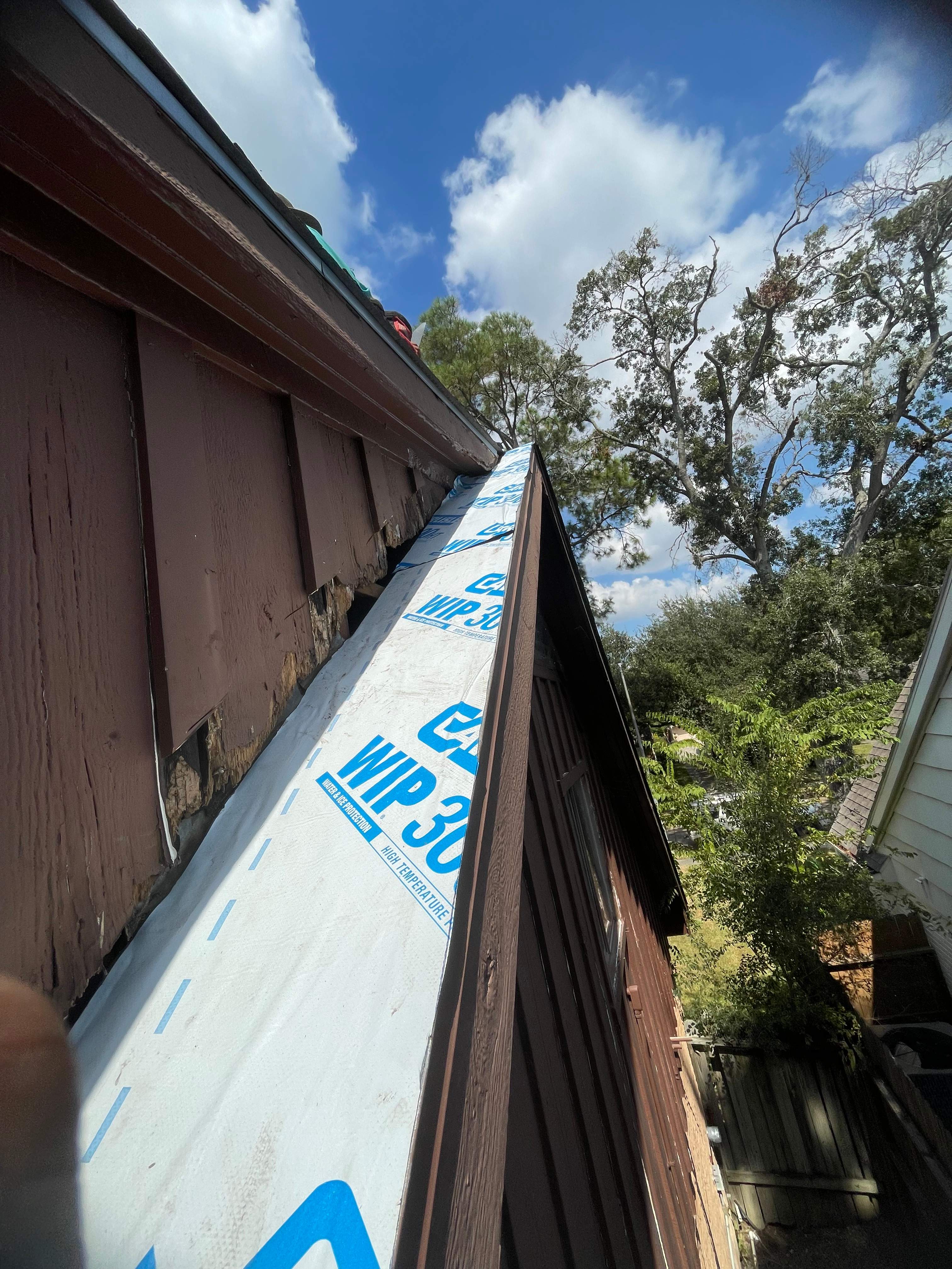 Counter Flashing Install by Associates Roofing Unlimited