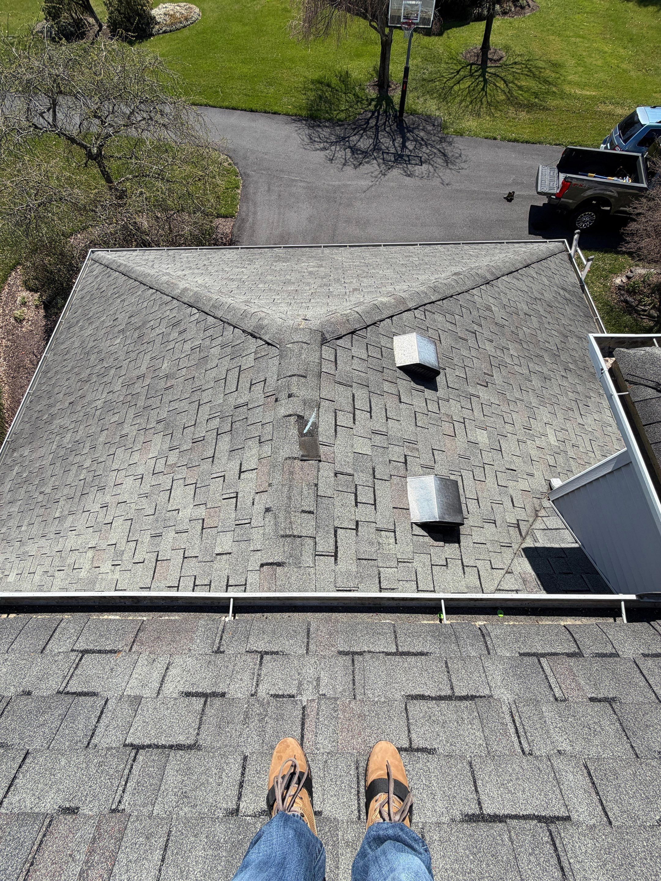 Full Roof Replacement and Skylight Installation in Camden Wyoming by First Chesapeake Roofing