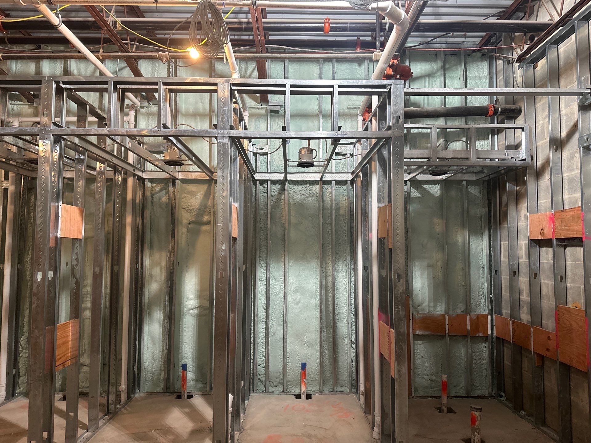 Commercial Building using Closed Cell Spray Foam by NYS Foam & Energy