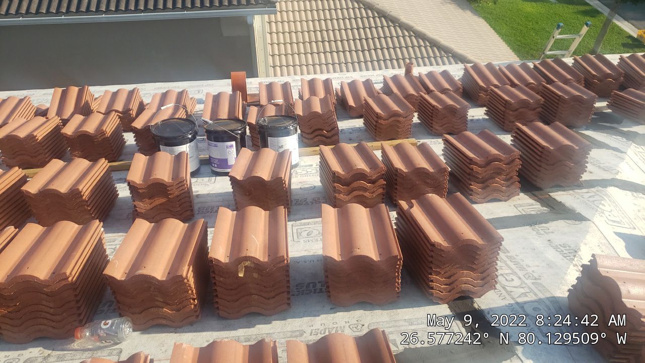Residential Roofing Installation using Eagle Roofing Tile by BLUES BROTHERS ROOFING