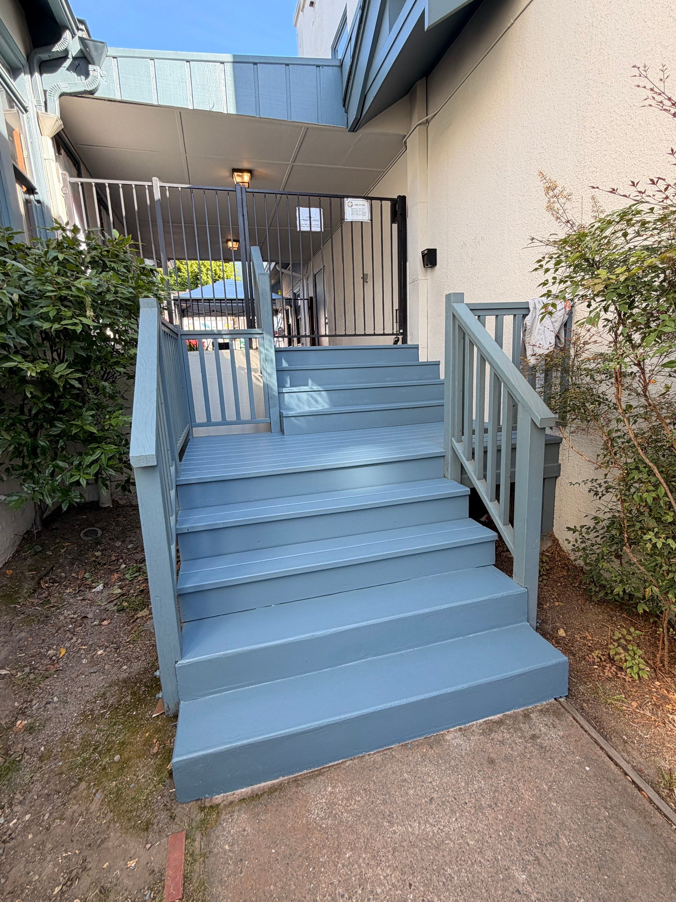 deck and patio restoration by Herrera’s Bay Area Painting inc.