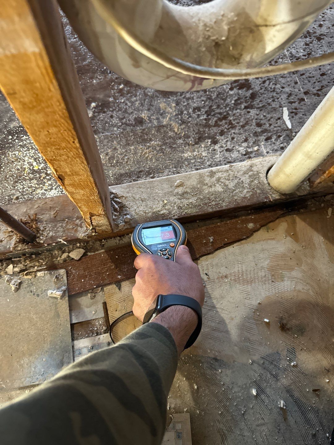 Project in Mt Morris Township by EzDry Water Mitigation & Property Restoration