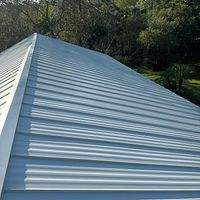 24ga 1.5" Snap-Lock Solar White  by Total Roofing System The Metal Roof Experts